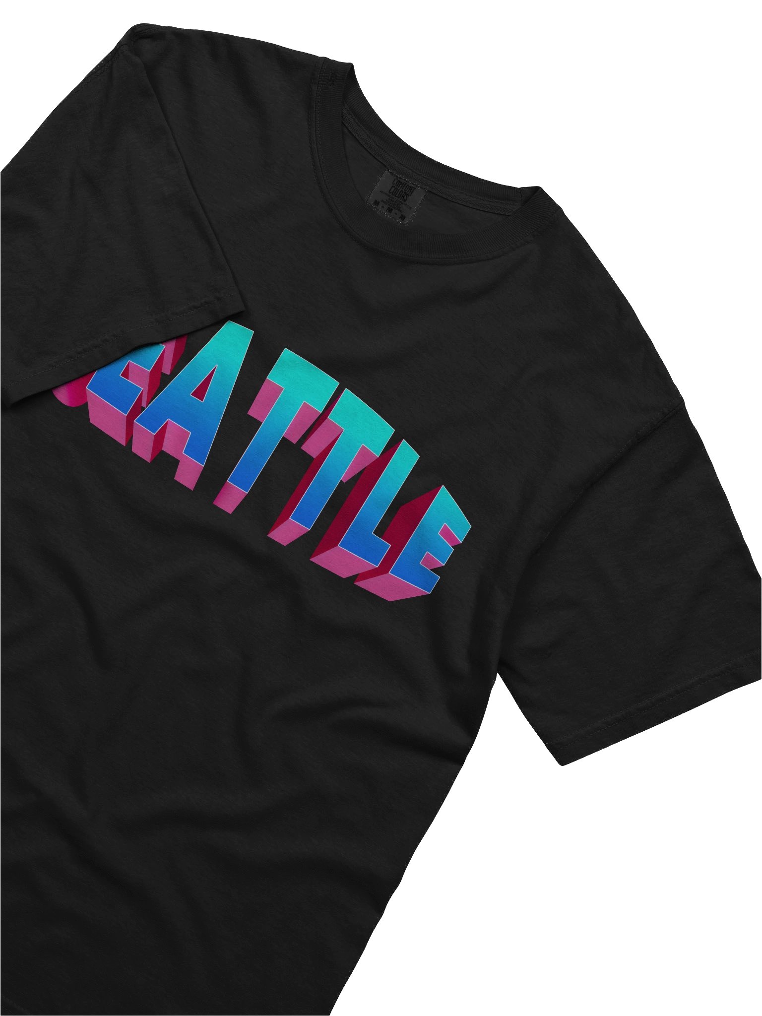 SEATTLE 3D Gradient Arc Tee product image (5)