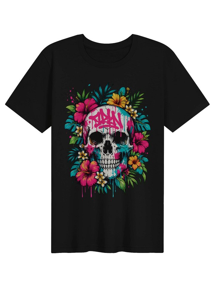 GRAFFYTE — Floral Skull Tee product image (7)