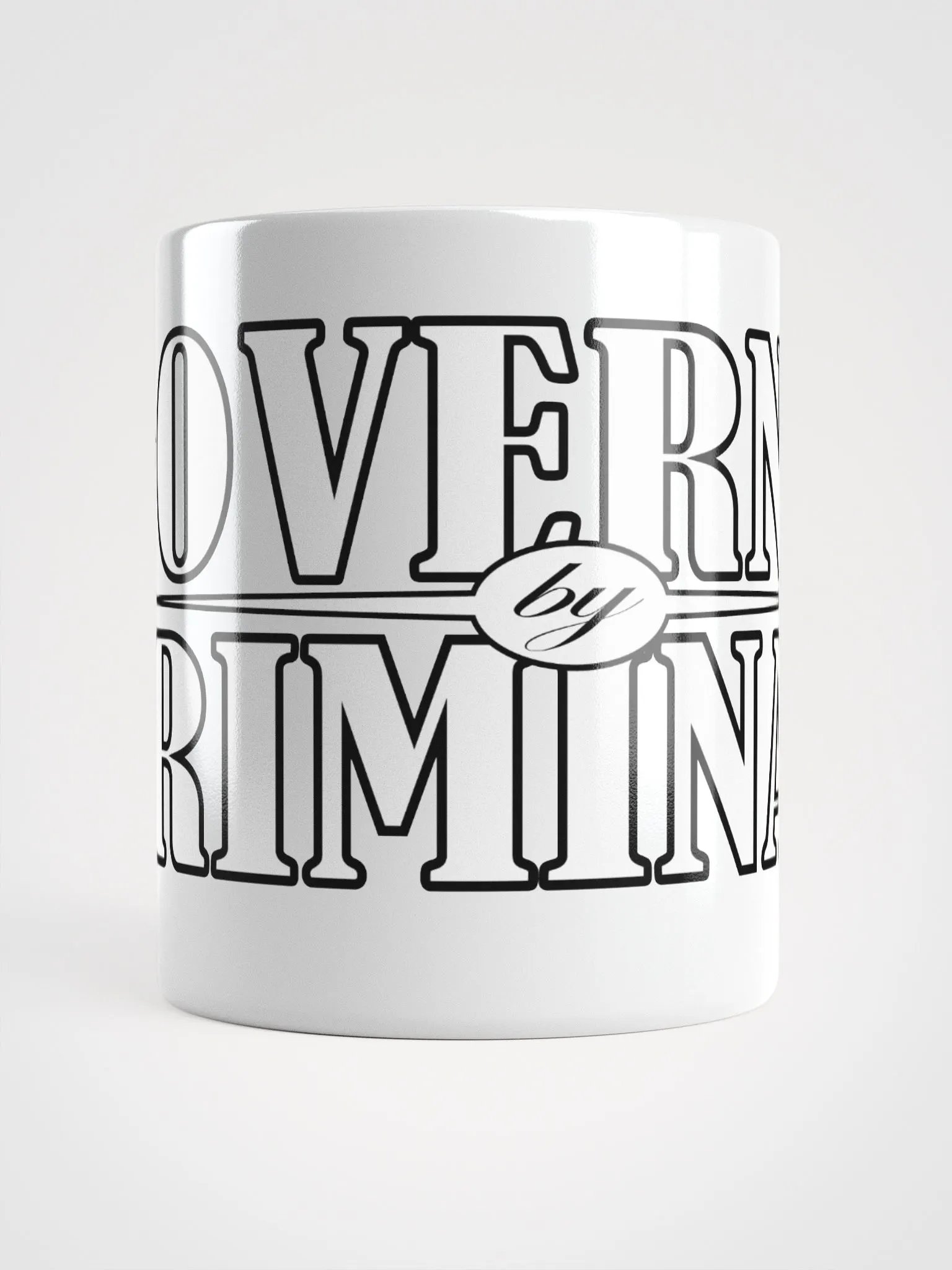 Governed By Criminals - White Glossy Mug product image (5)