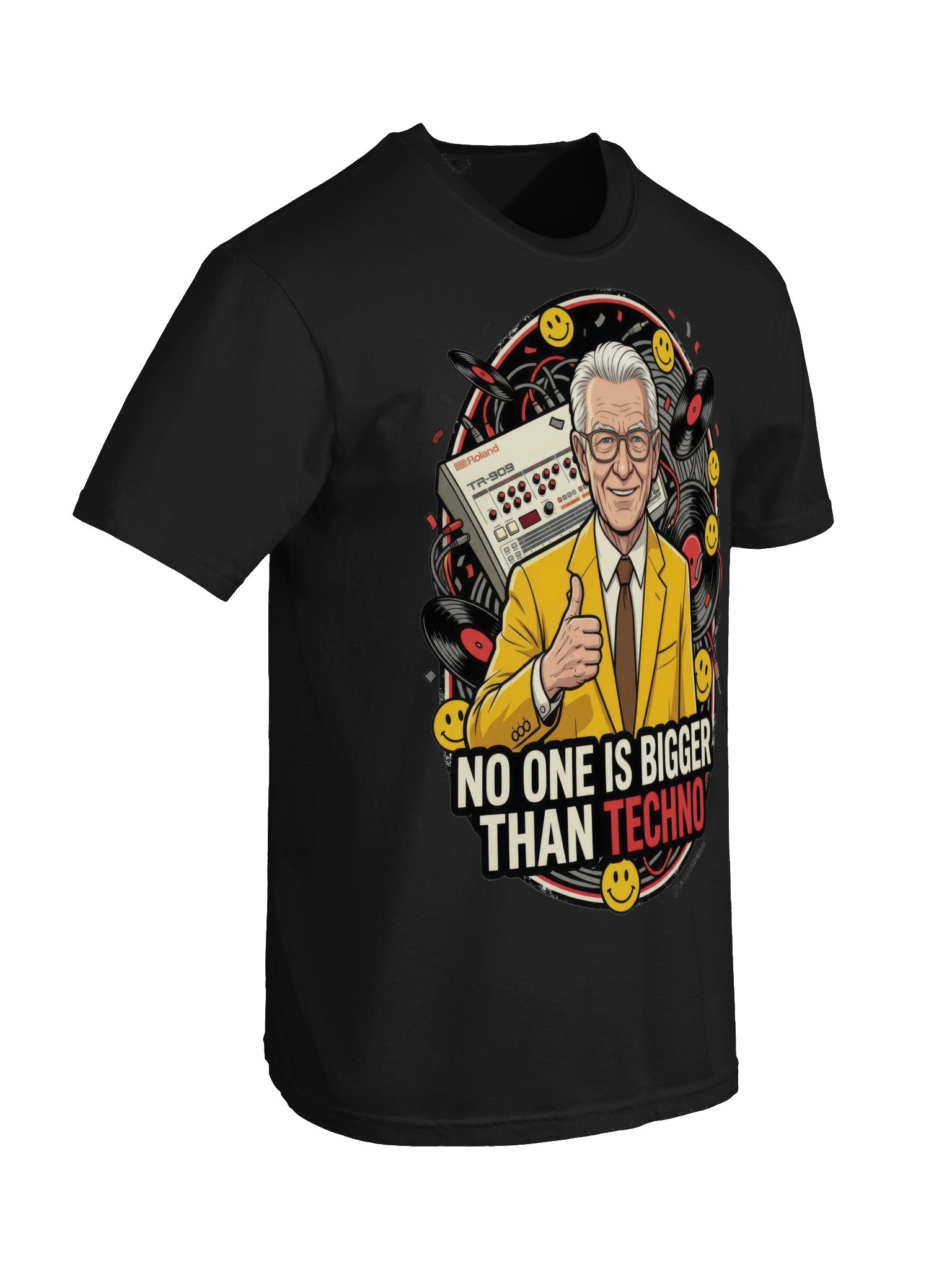 No One Is Bigger Than Techno Double Sided product image (7)
