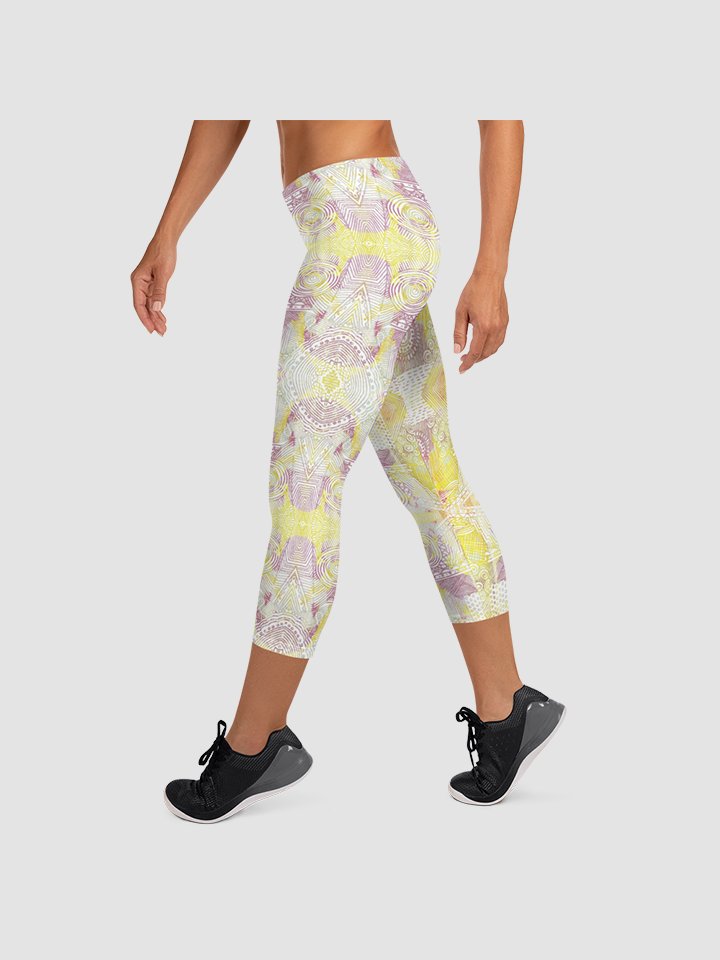 DieselThreads Aztec Sun Print Capris product image (3)