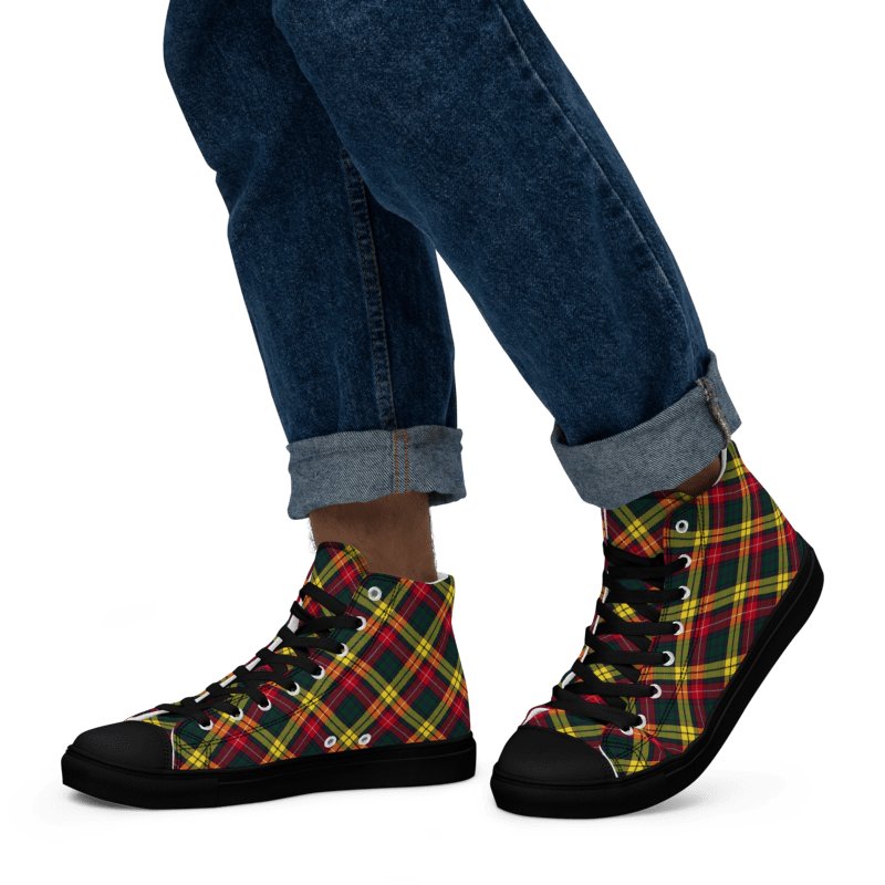 Buchanan Tartan Men's High Top Shoes product image (5)