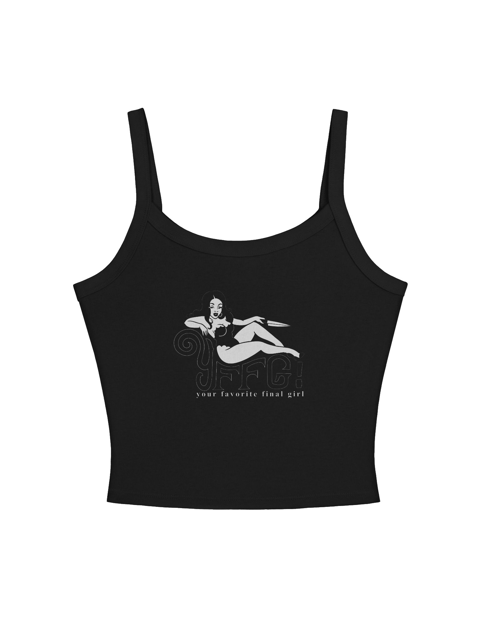 Post Mortem Pin Up Crop Tank product image (1)