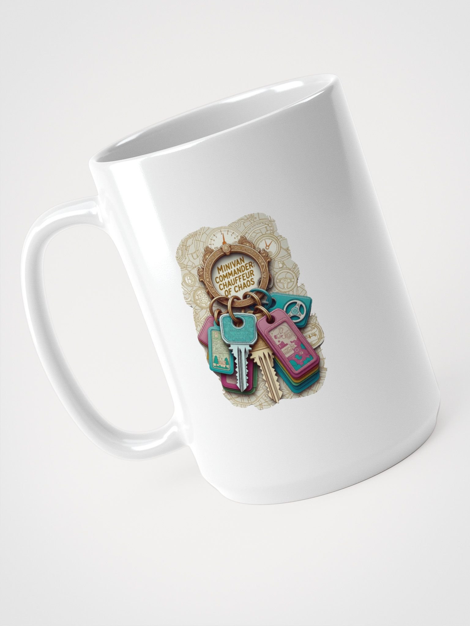 Minivan Commander Mug, Chauffeur of Chaos Cup, Funny Mom Gift product image (4)