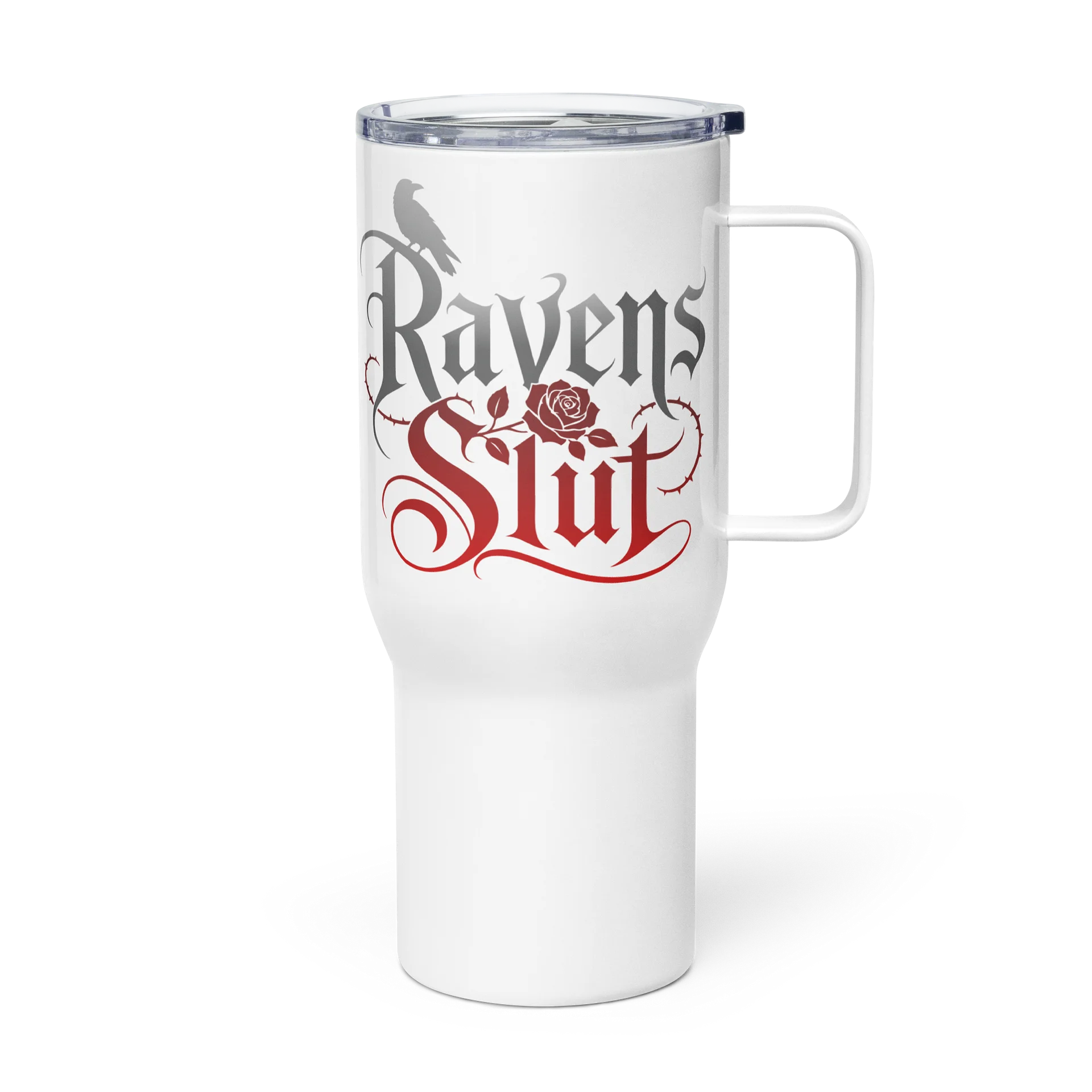 Ravens Gothic Logo Travel Mug product image (4)