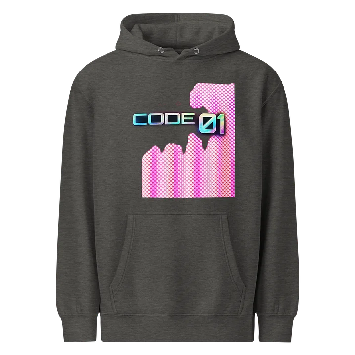 CODE 01 Pixel Gradient Hoodie product image (1)
