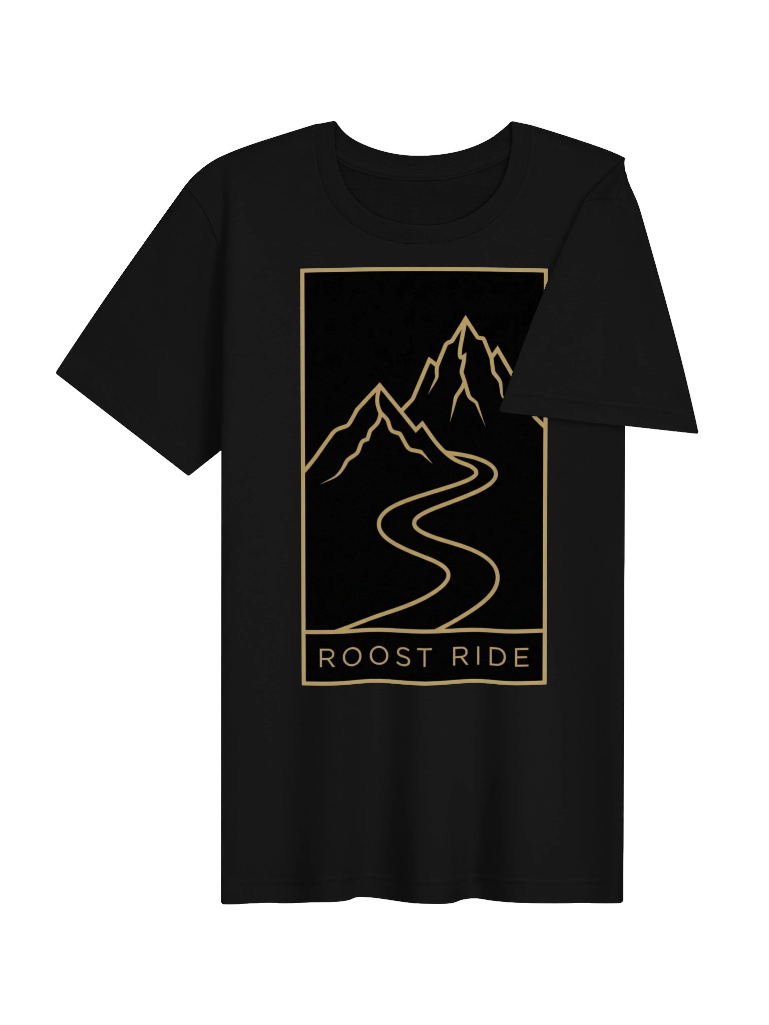 Roost Ride Logo Tee | Heavyweight Cotton T-Shirt product image (4)