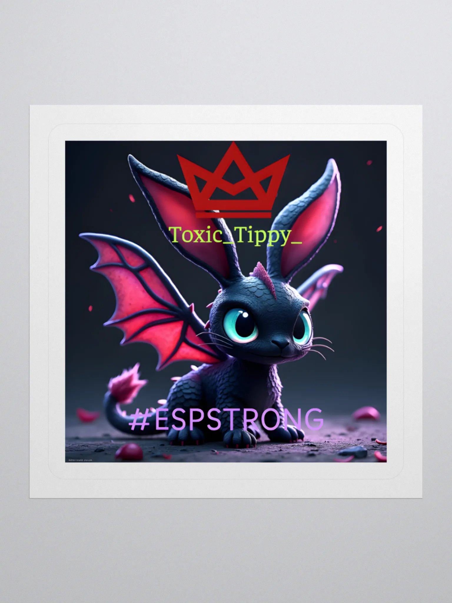 #ESPSTRONG sticker product image (1)