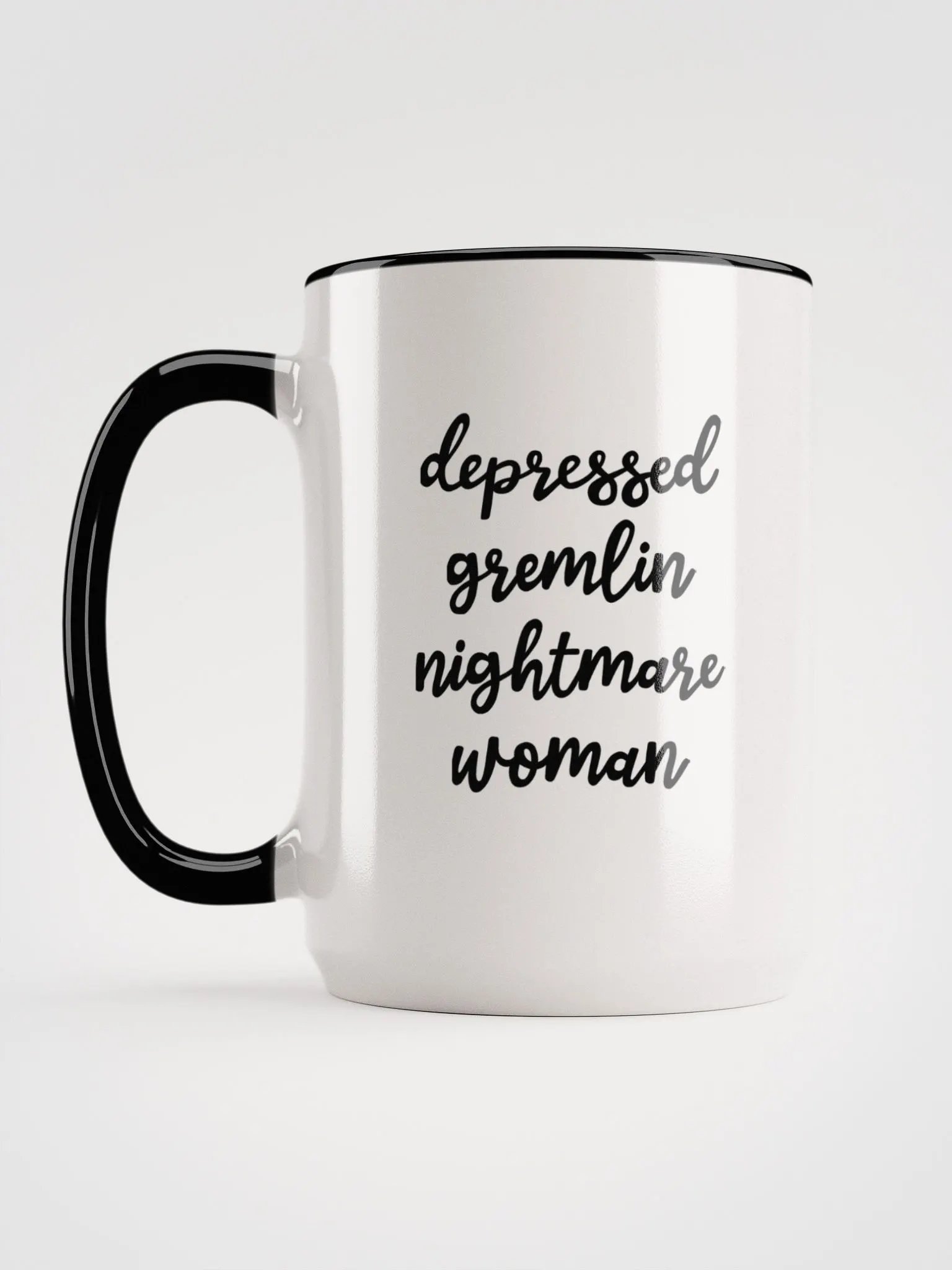 Depressed Gremlin Mug (15oz) product image (2)