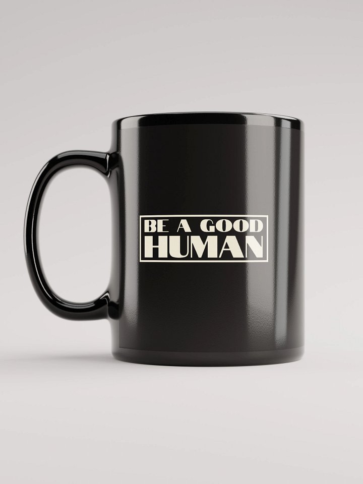 Be a Good Human Block Mug product image (1)