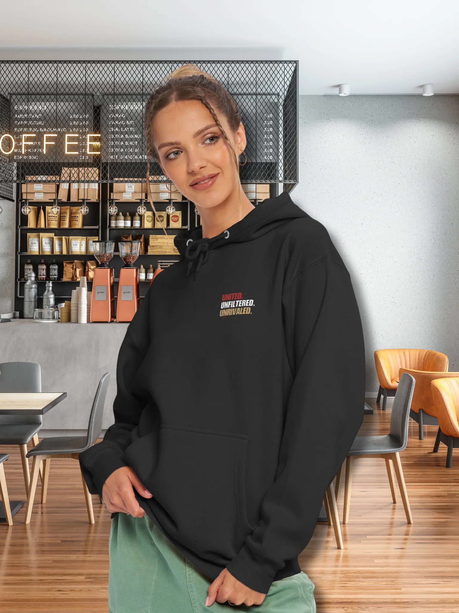 United. Unfiltered. Unrivaled. Lane Seven Premium Pullover Hoodie product image (32)