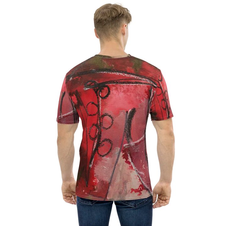 original painting by b.reters ink mixed media printed on tshirt product image (1)