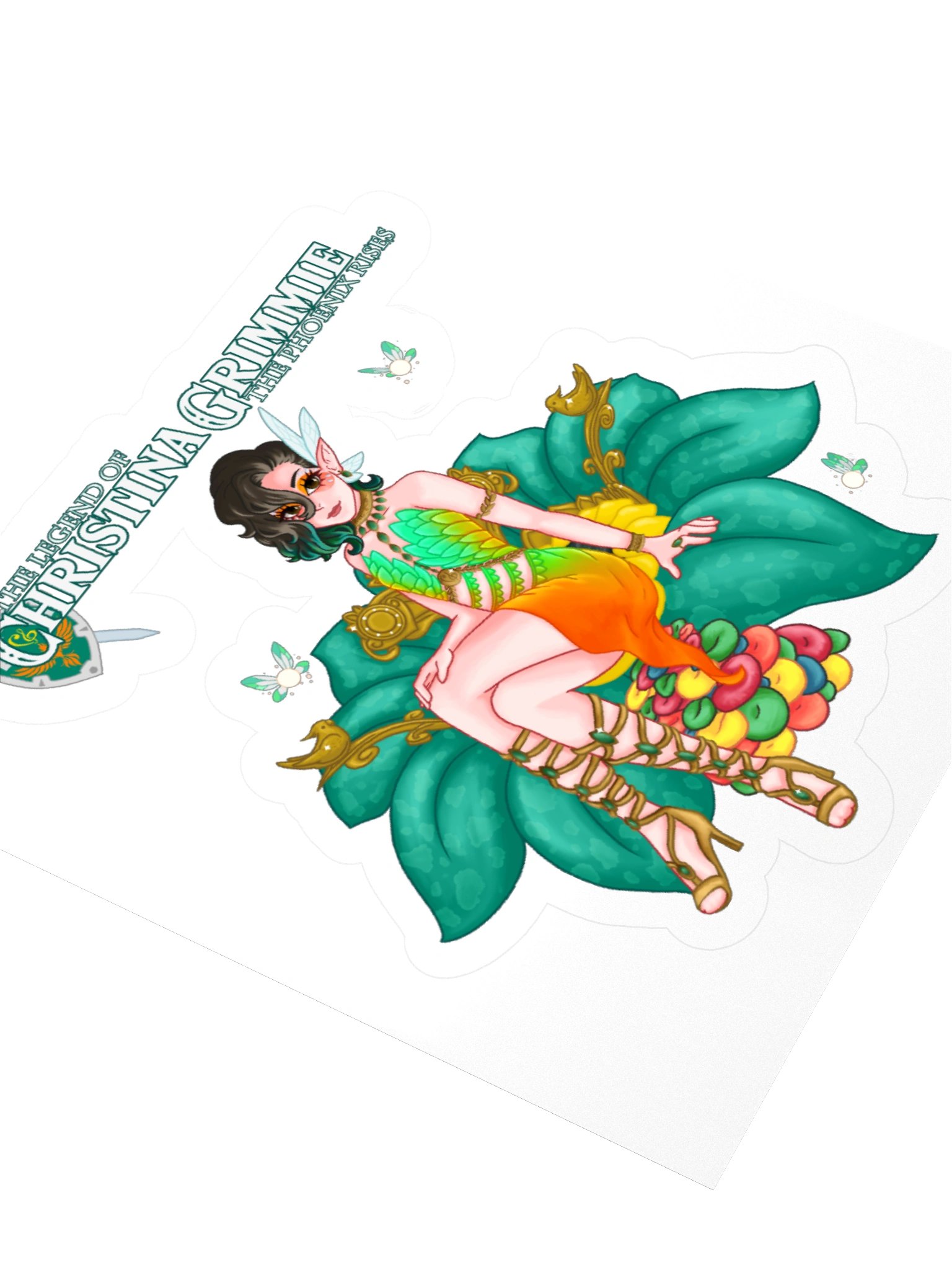 The Legend of Christina Grimmie: The Phoenix Rises Sticker product image (3)