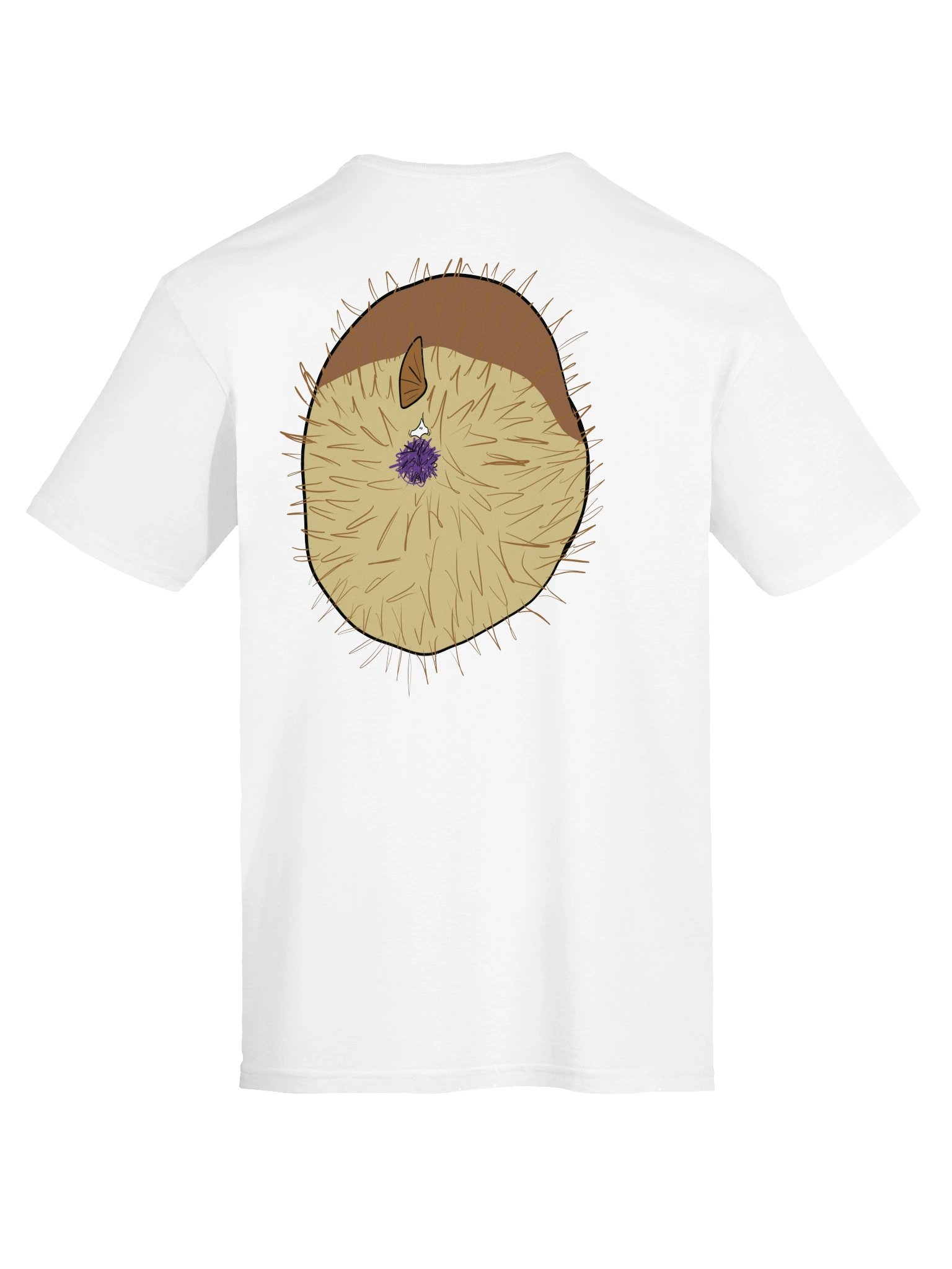 Stuck pufferfish T-shirt product image (28)