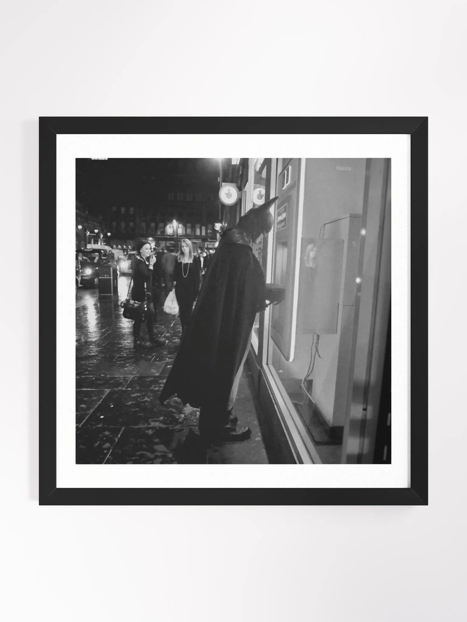 Framed Square Print - Street Picture - Dark Knight product image (1)