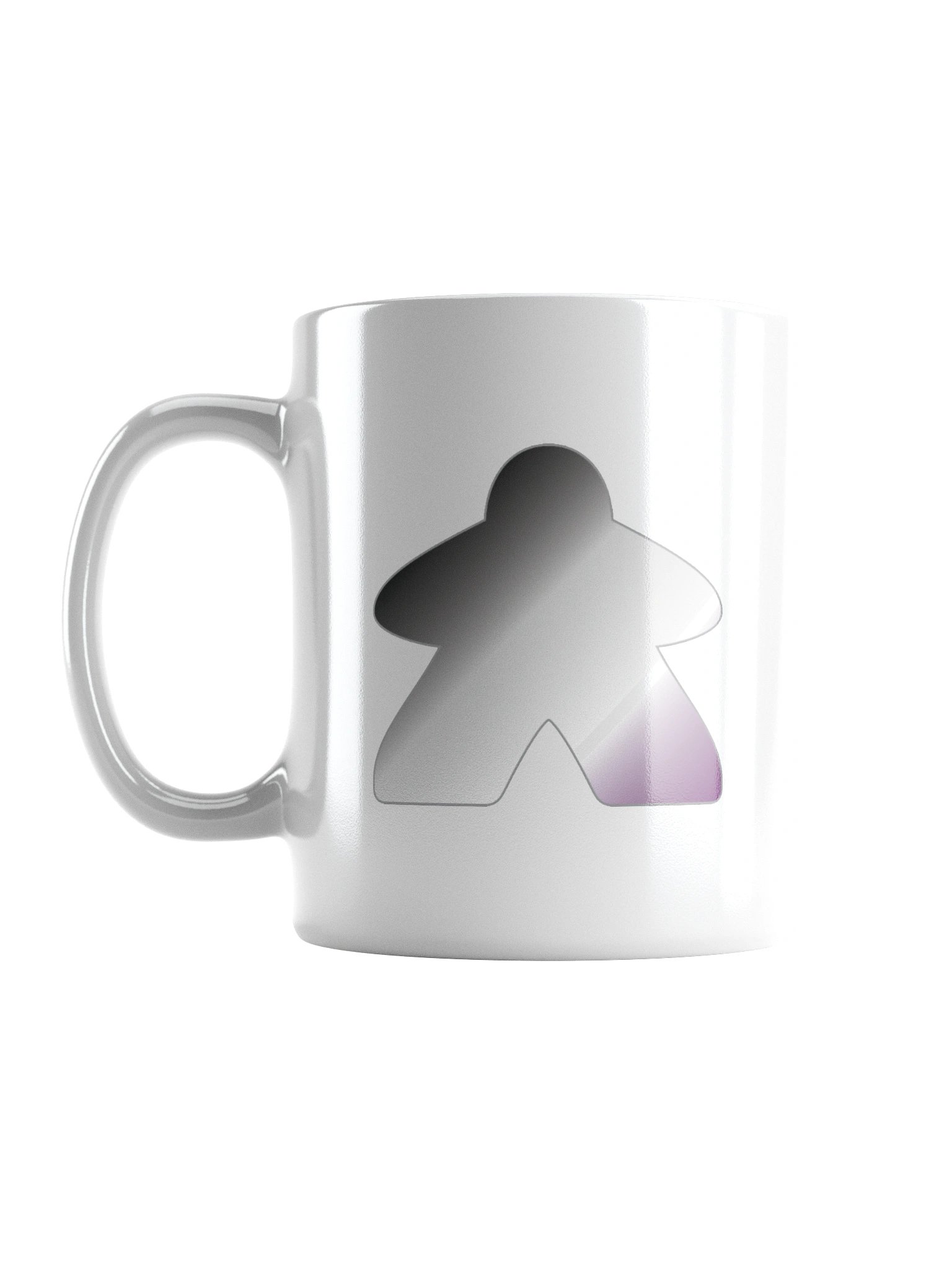 Asexual Pride Gradient Meeple Mug product image (6)