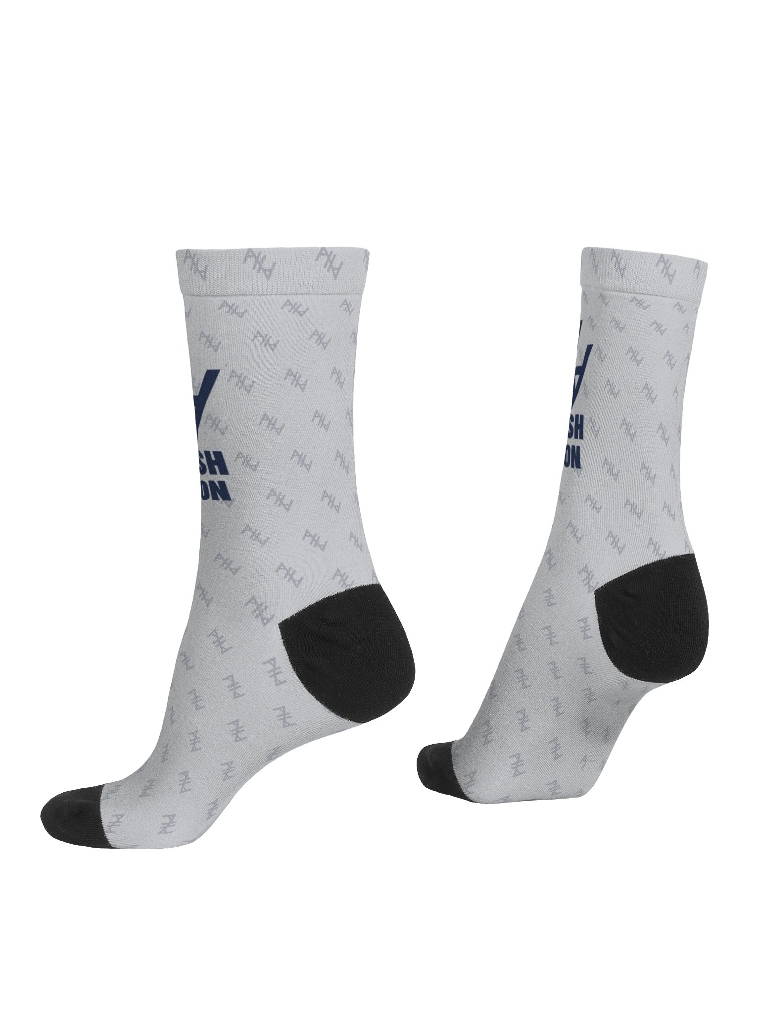 Abolish Abortion Crew Socks - Heather Grey & Navy product image (4)