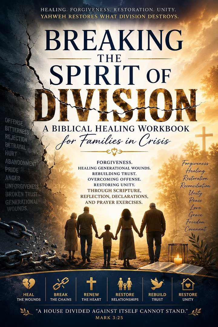 Breaking the Spirit of Division: A Biblical Healing Workbook for Families in Crisis product image (1)