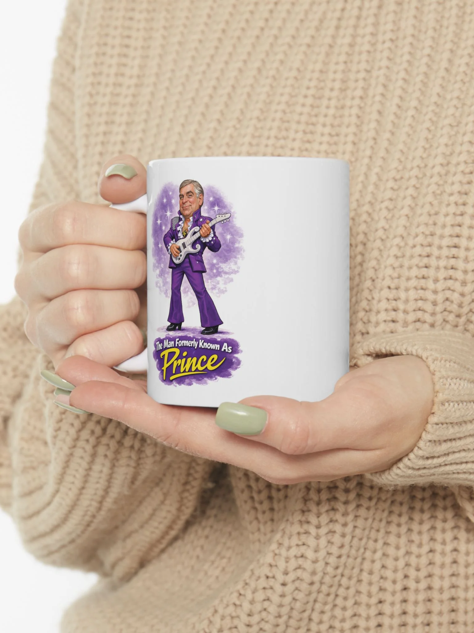 Royal Parody – “Formerly Known As Prince” Collectible Ceramic Mug (11oz) | As Never Collection product image (6)