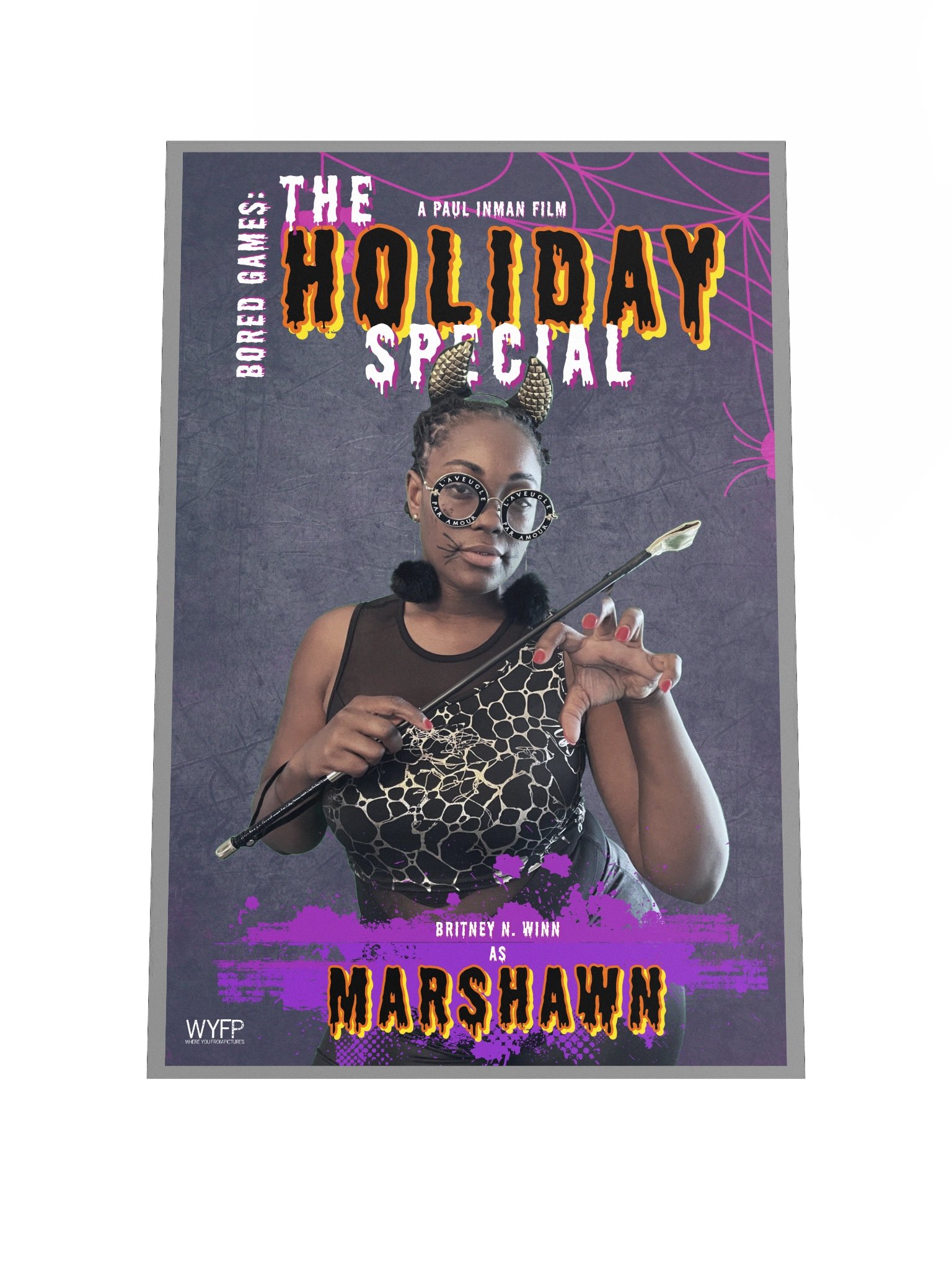 Bored Games: The Holiday Special - "Hero Marshawn" Poster product image (2)