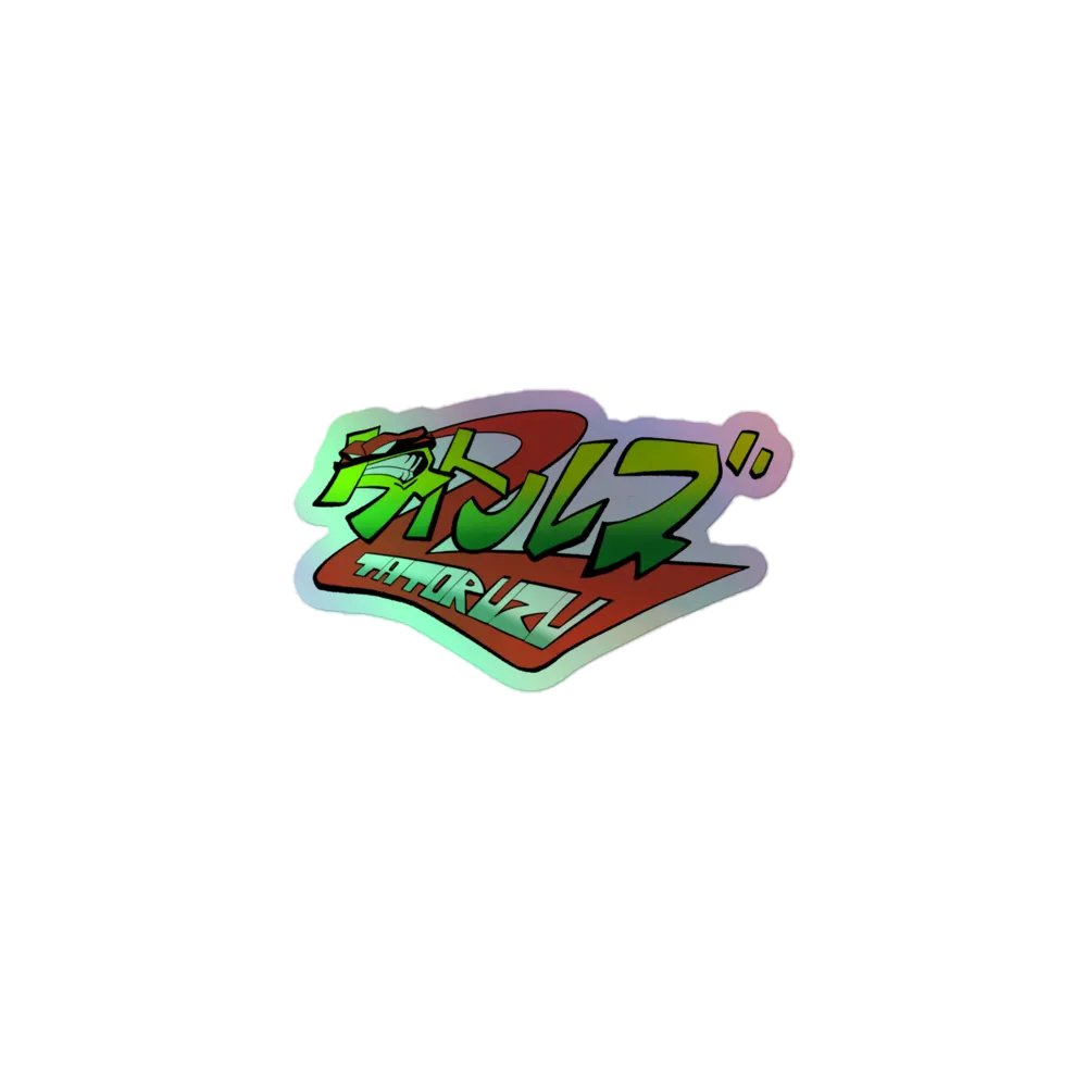 Tatoruzu Logo Holographic Sticker product image (1)