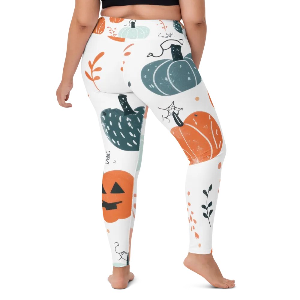 Whimsy Pumpkins Activewear Leggings product image (1)