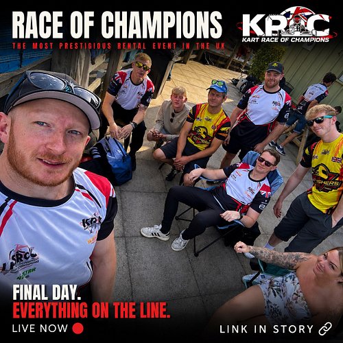 FINAL DAY at the Kart Race of Champions 🏁🔥

200 drivers. More heats still to come. Then it’s time for the A–F Finals.

The fi...