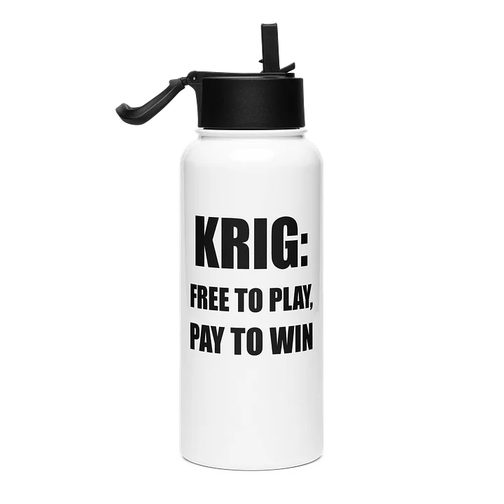 Krig: free to play, pay to win (Vattenflaska) product image (1)