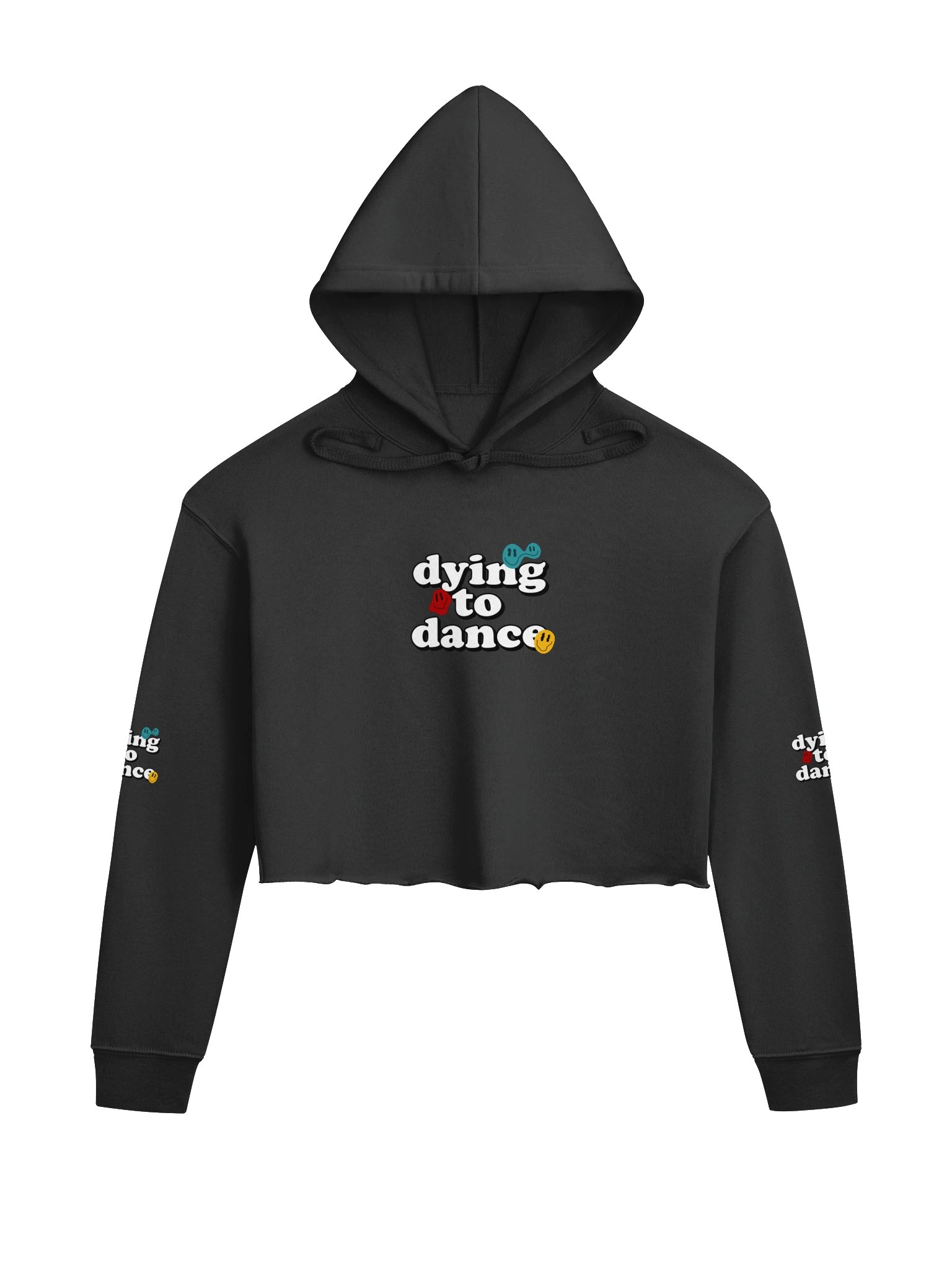 Dying to Dance Color Blob Crop Hoodie product image (1)