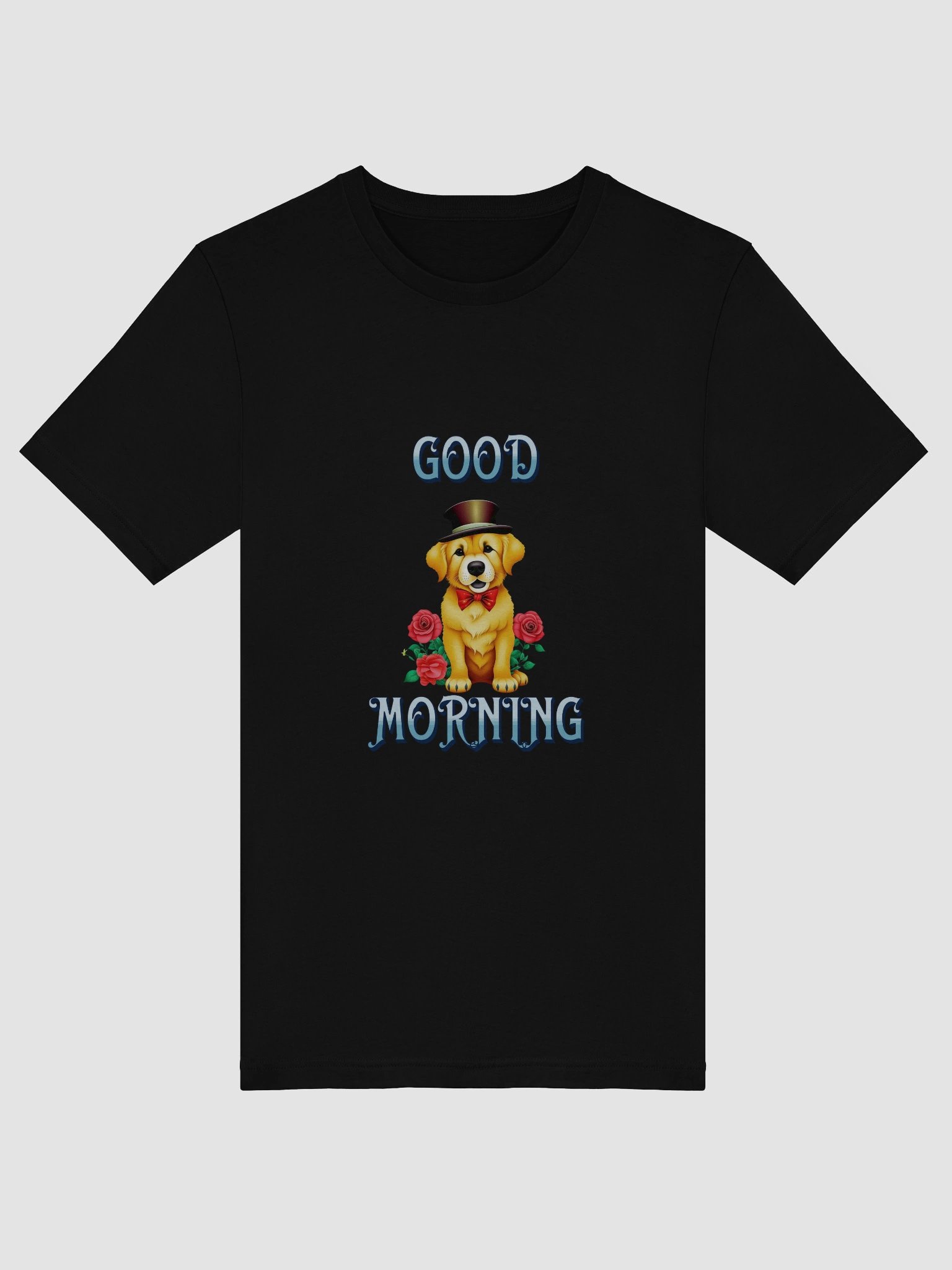 GOOD MORNING GOLDEN PUP RED ROSE product image (5)