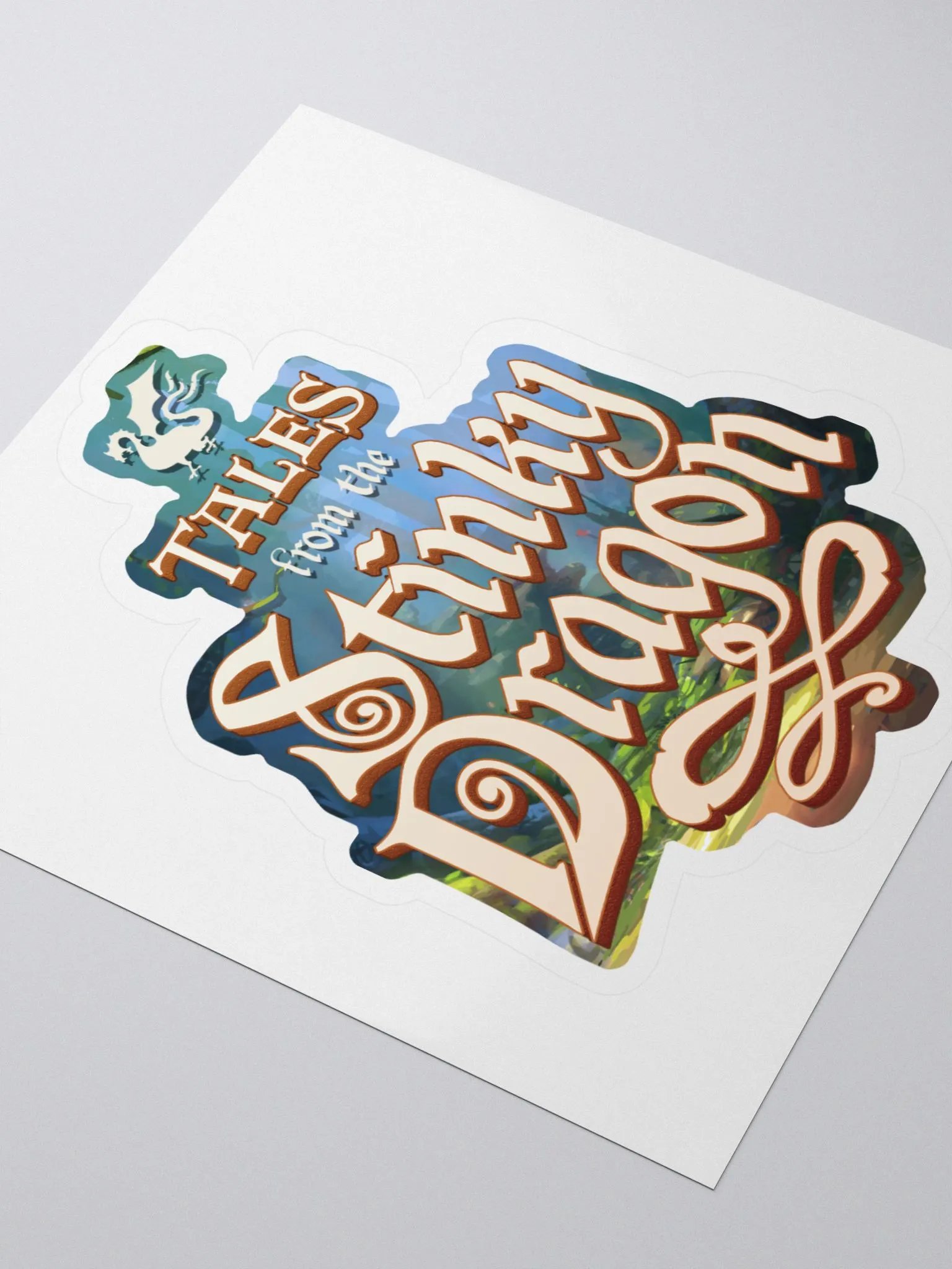 Stinky Dragon Logo Sticker product image (3)