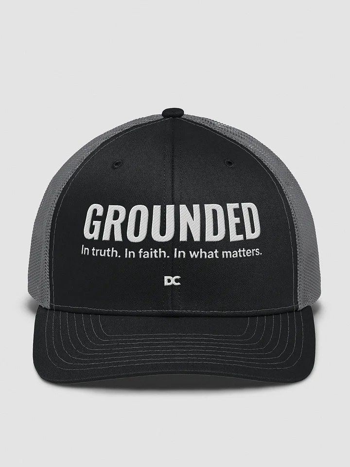 GROUNDED – IN TRUTH, FAITH, AND WHAT MATTERS | Hat product image (6)