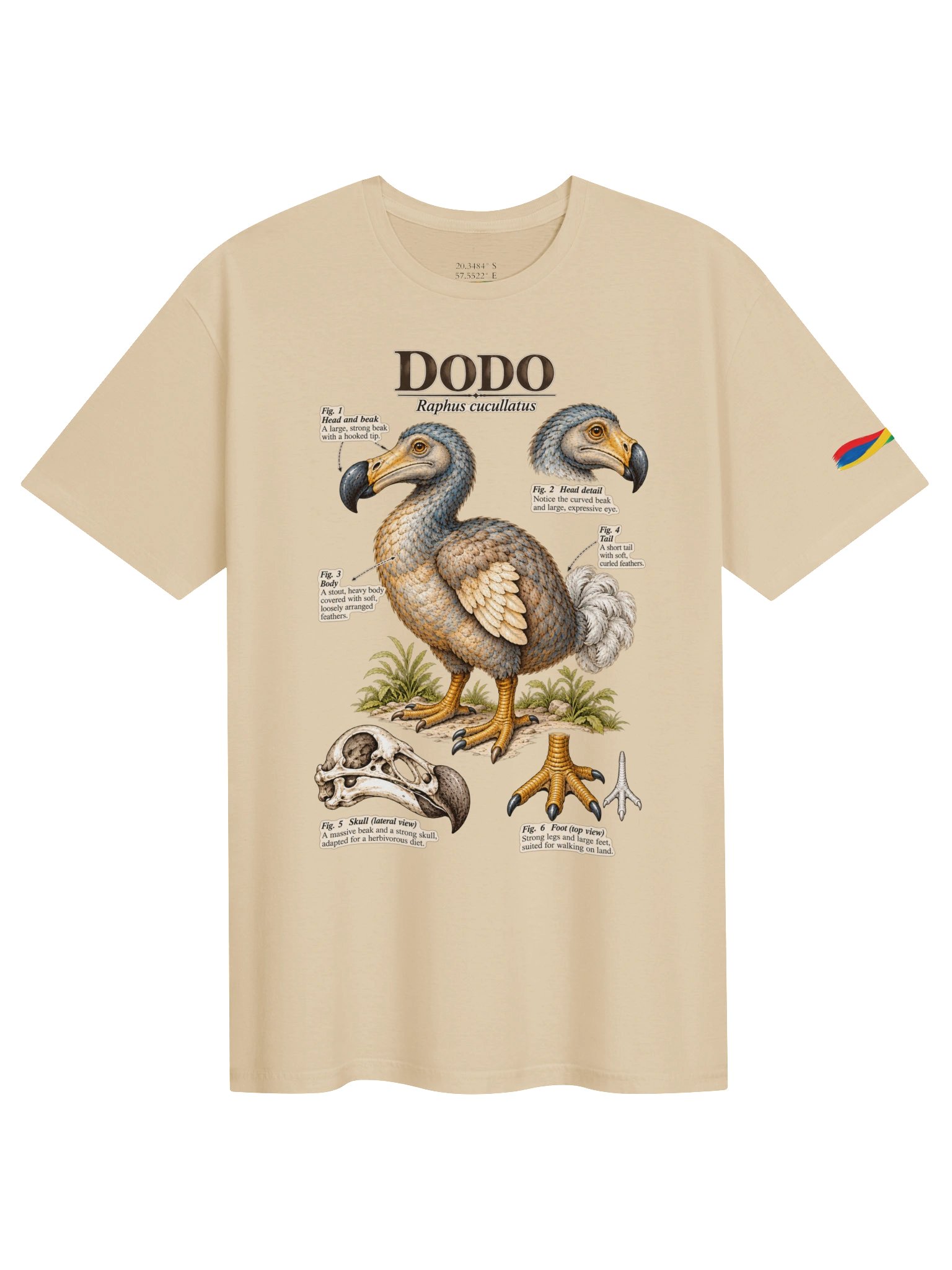 Mauritius Dodo Vintage T-Shirt product image (1)