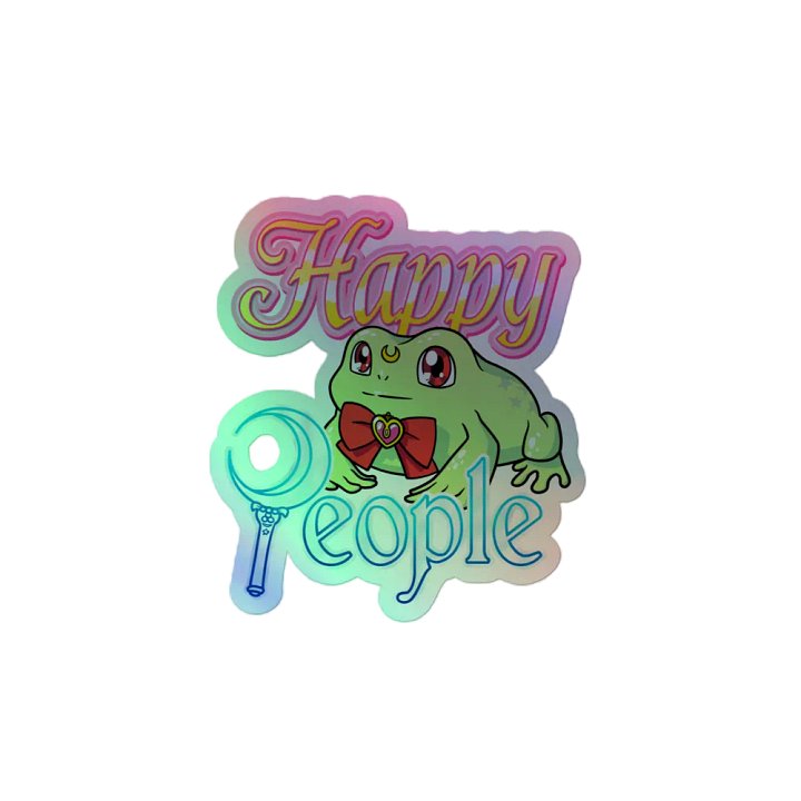 'Sailor Froggo' Holographic Sticker product image (2)
