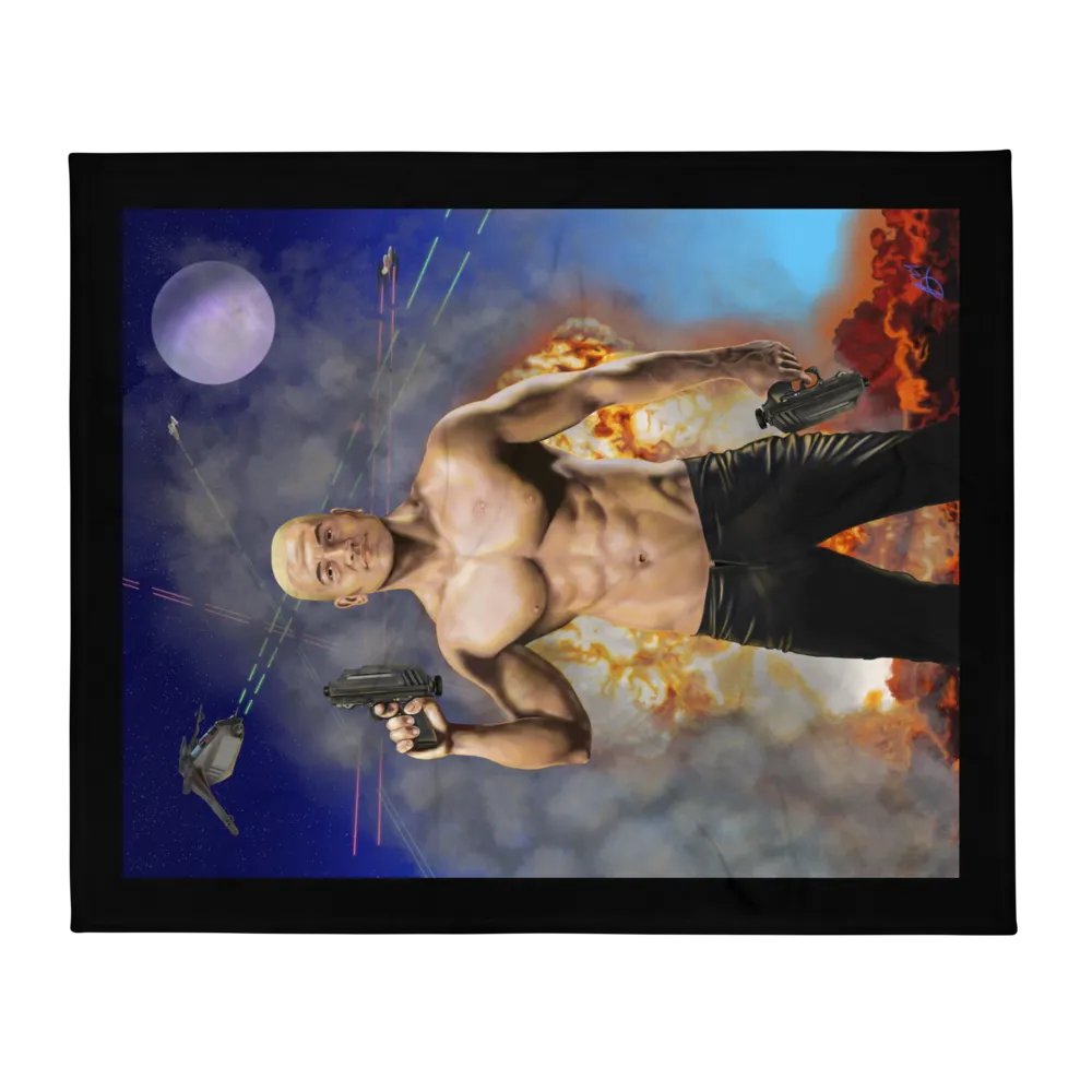 Sexy Rex Throw Blanket product image (1)