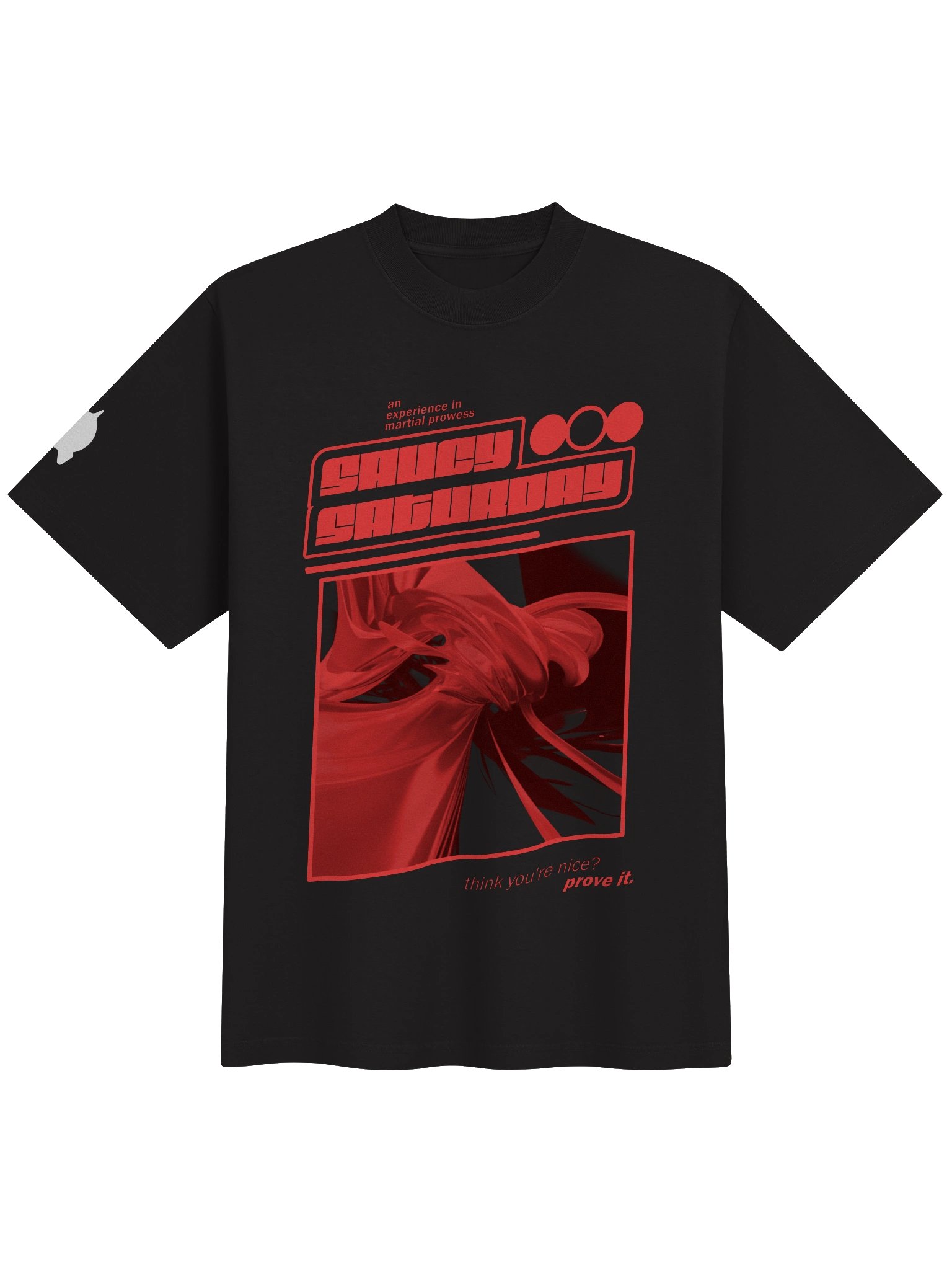 Red Variant Saucy Dojo Rave Shaka T-Shirt product image (5)