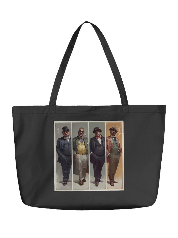 Vintage Gentlemen Fashion Statement Tote product image (2)