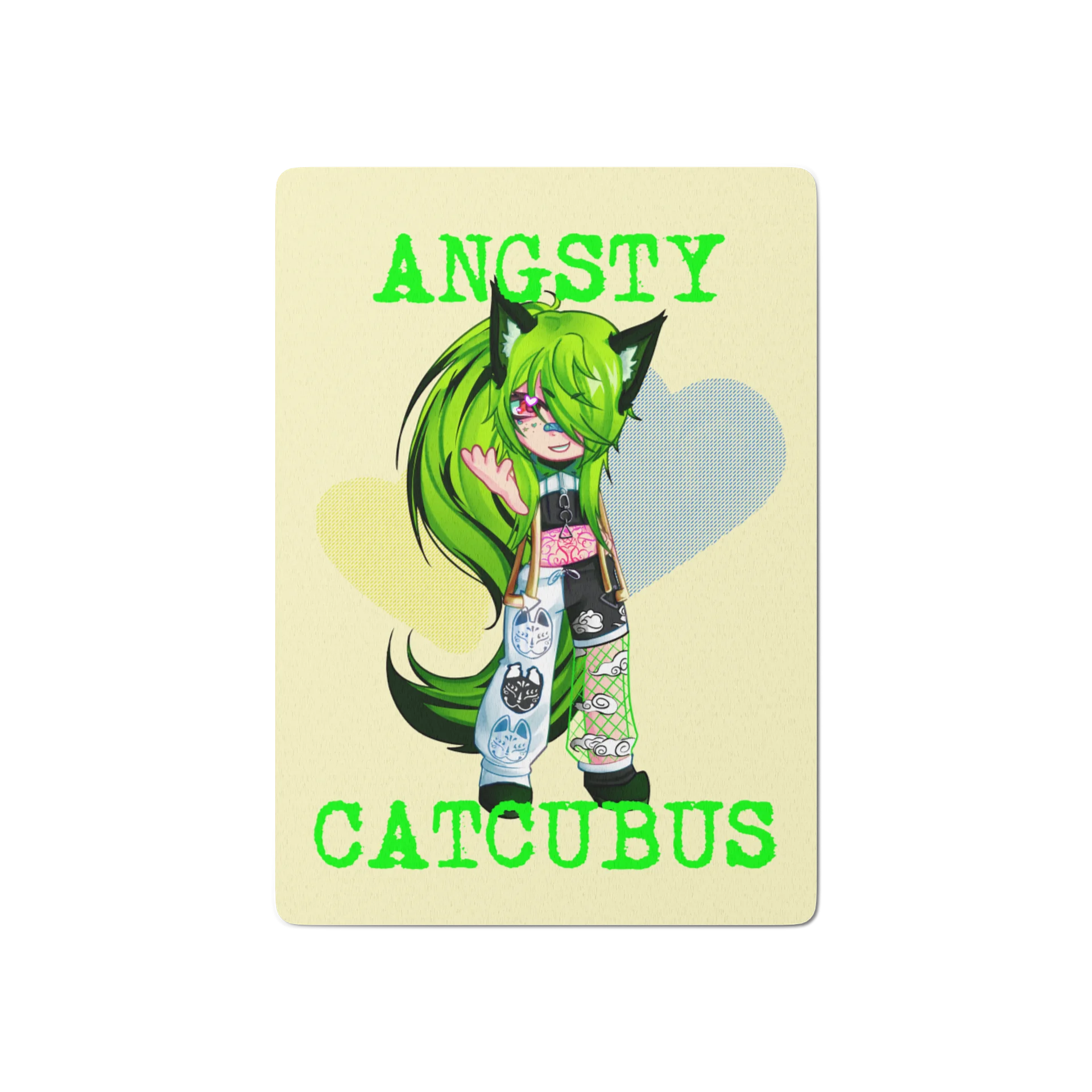 Angsty Catcubus Playing Cards!! product image (1)