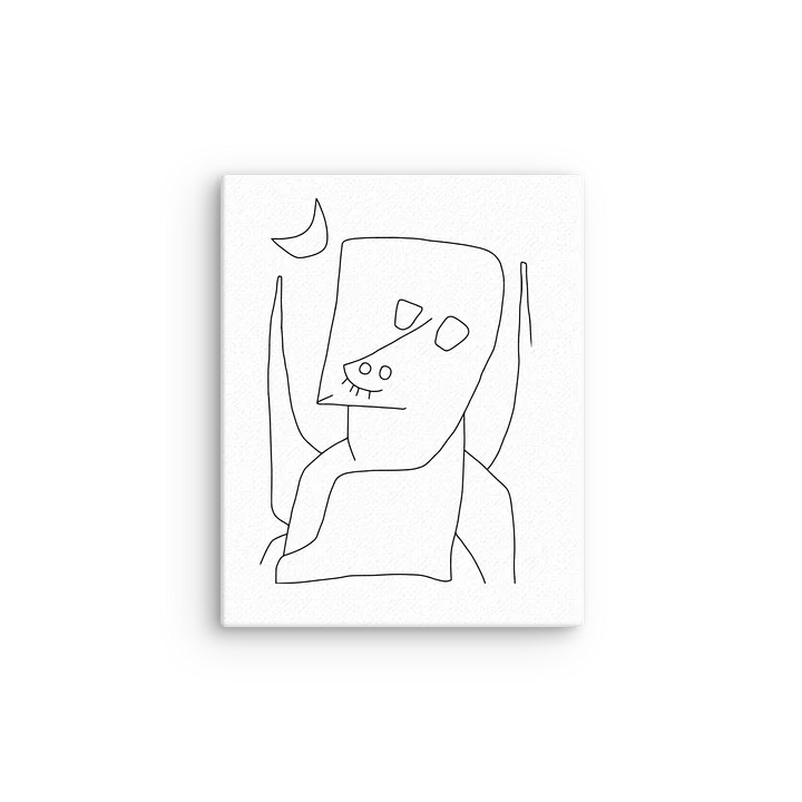 Paul Klee — Angel Applicant | Color Your Own Canvas Print product image (10)