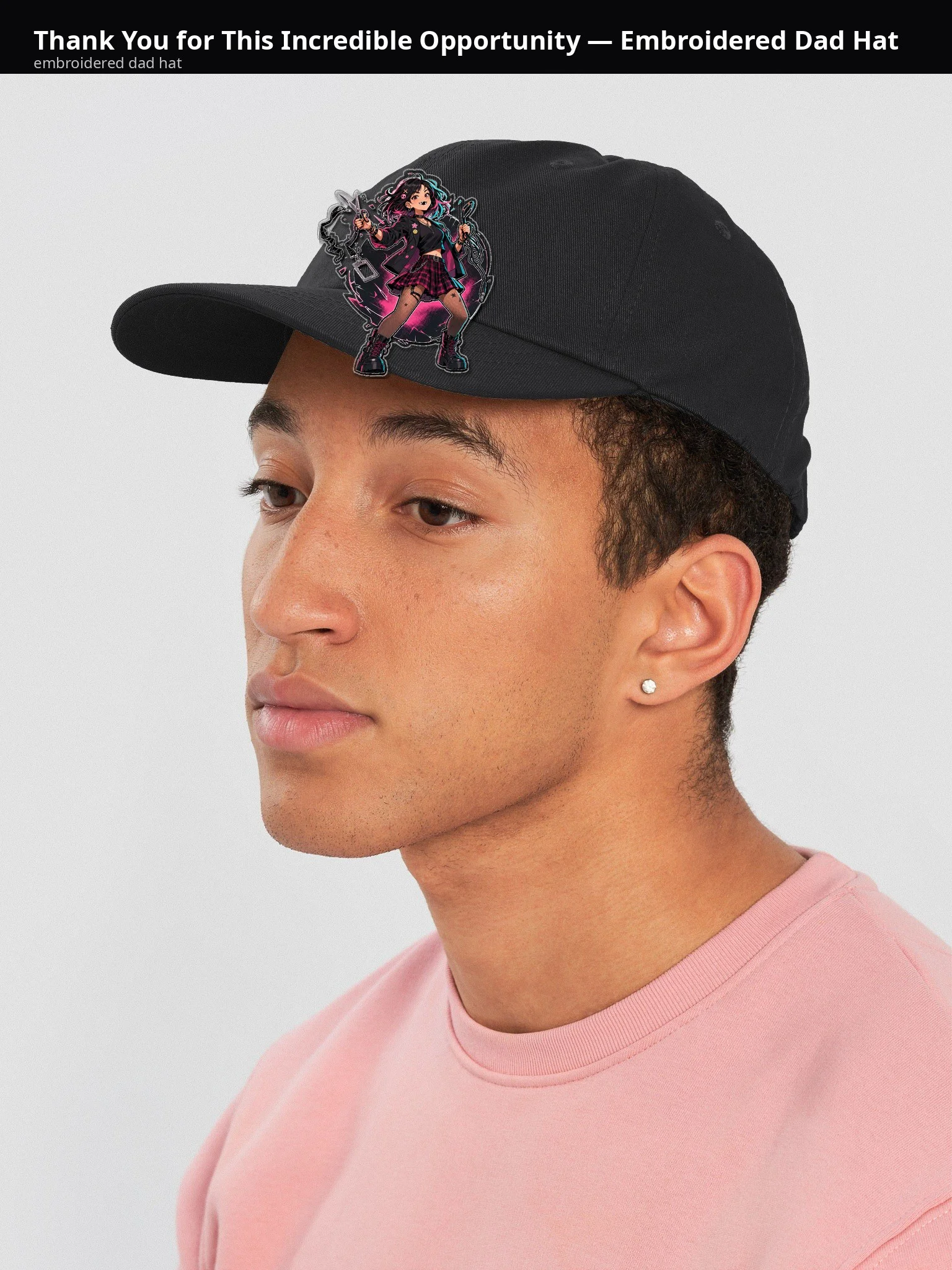 Thank You for This Incredible Opportunity — Embroidered Dad Hat - GT40Fw