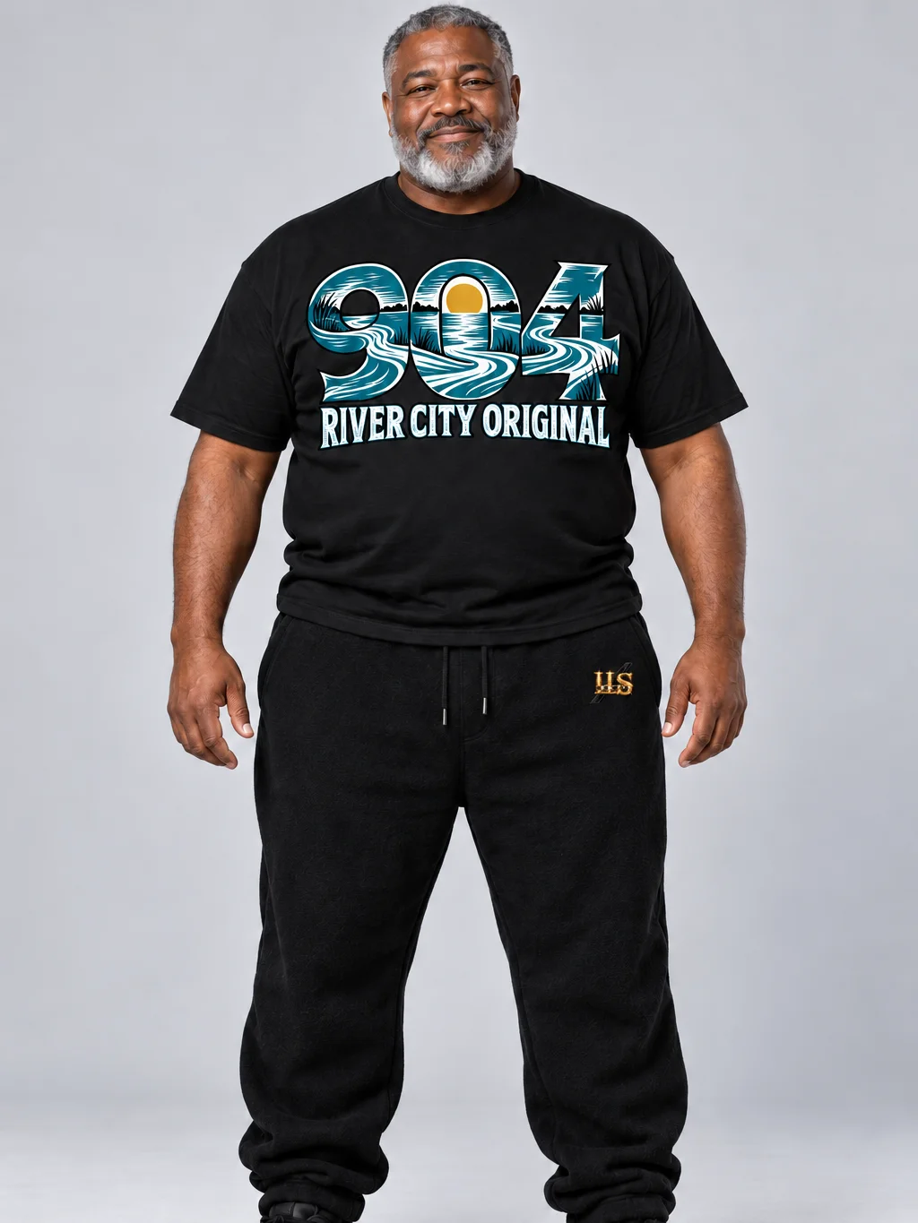 904 River City Original — Can’t Copy the Current Black T-Shirt product image (5)