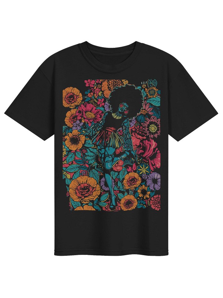 Afro Bloom Pop-Art Heavyweight Tee product image (1)