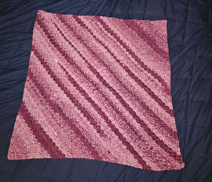 Purple Ombre Stroller Baby Blanket product image (2)