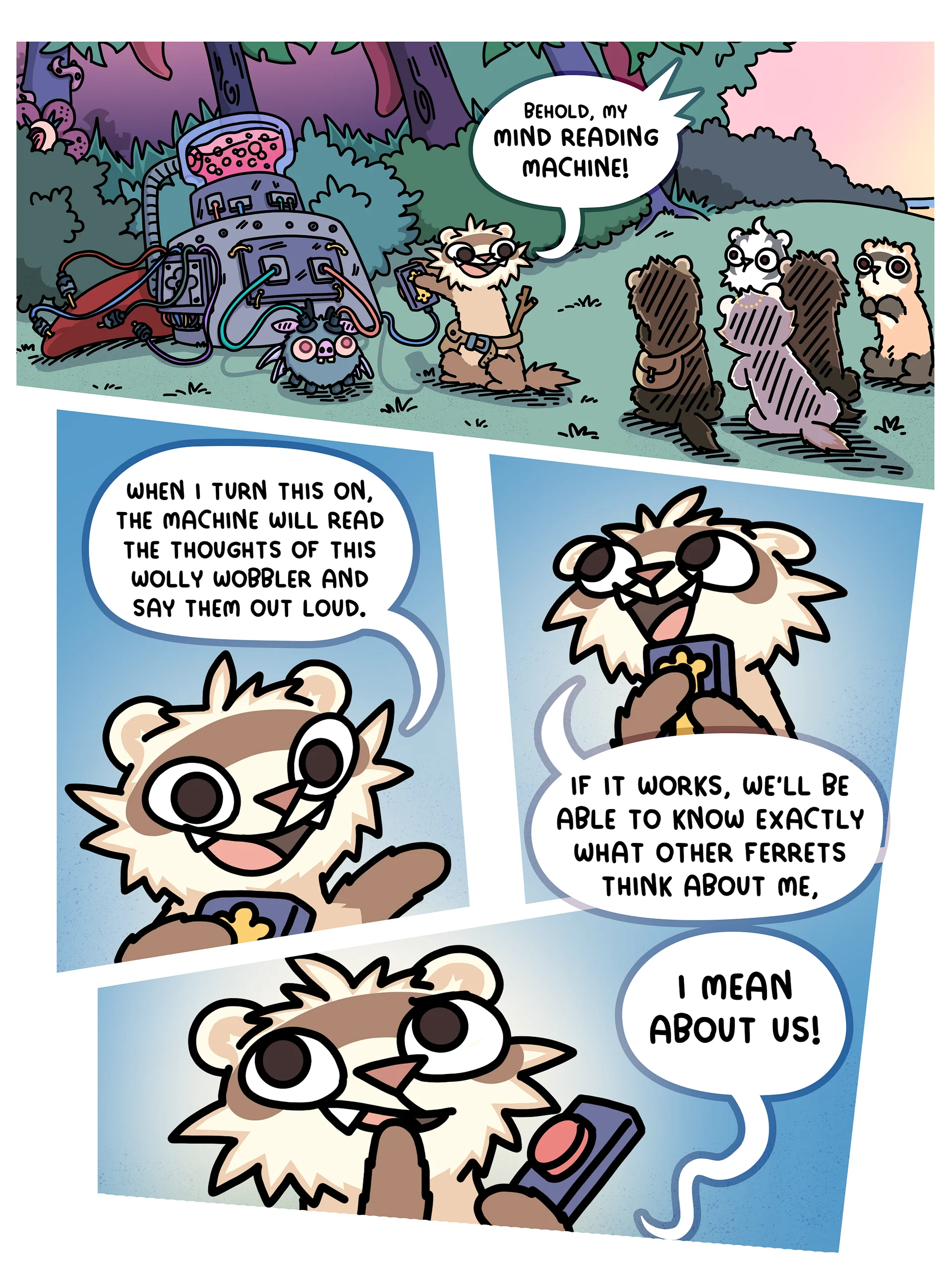 Meems and Feefs 2 : The Council of Ferrets - Hardcover Signed Book product image (3)