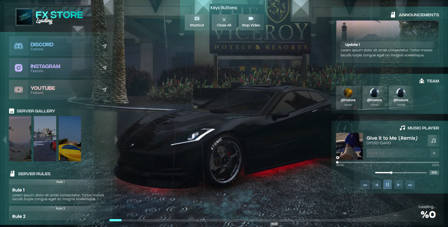 FREE FIVEM LOADING SCREEN V2 product image (1)
