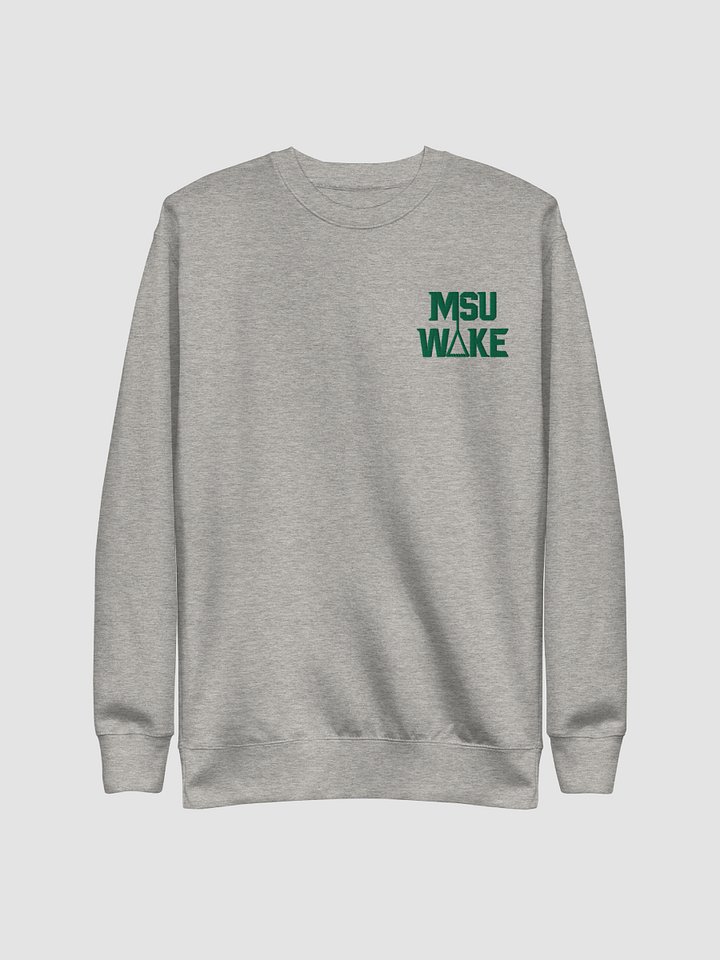 MSU Wake Lake Lansing Crewneck (Light) product image (2)