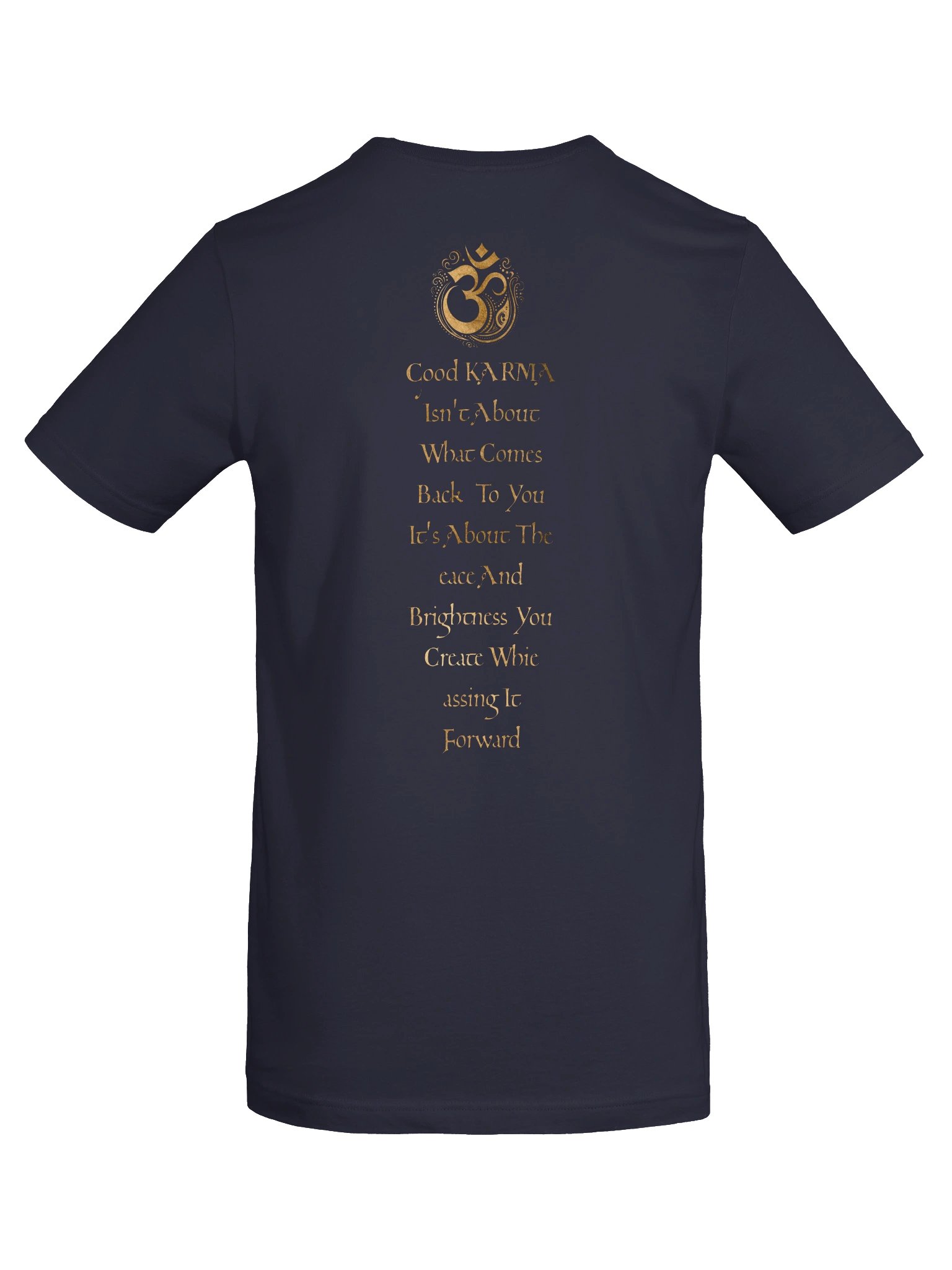 Good Karma Om Gold Tee product image (26)