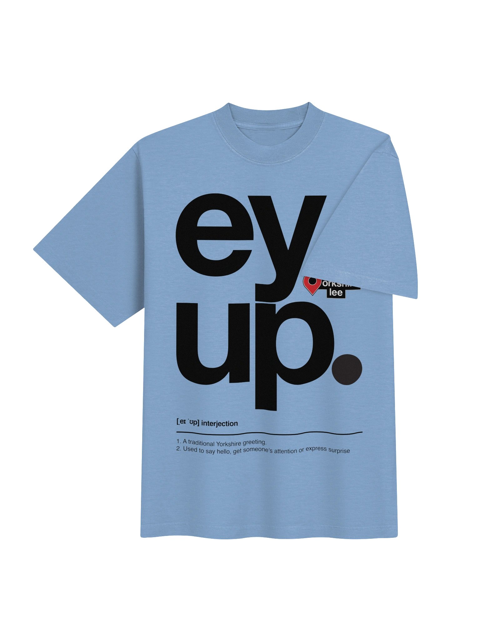 EY UP premium heavyweight oversized fit t-shirt product image (5)