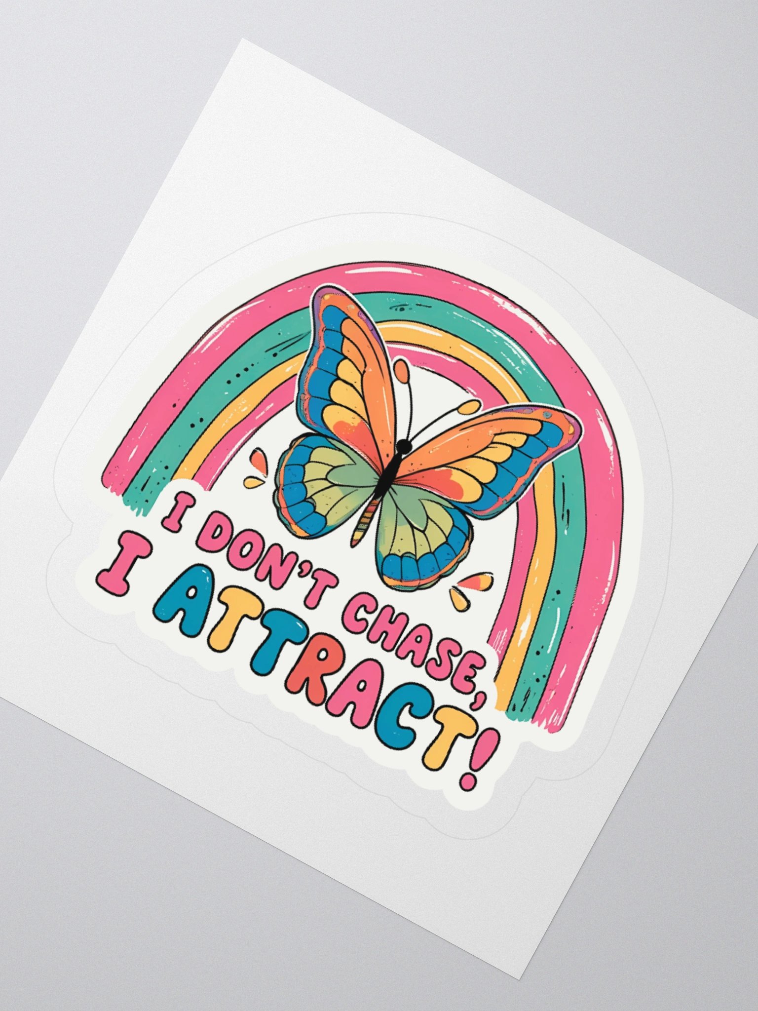 Vibrant Butterfly Attraction Stickers product image (5)