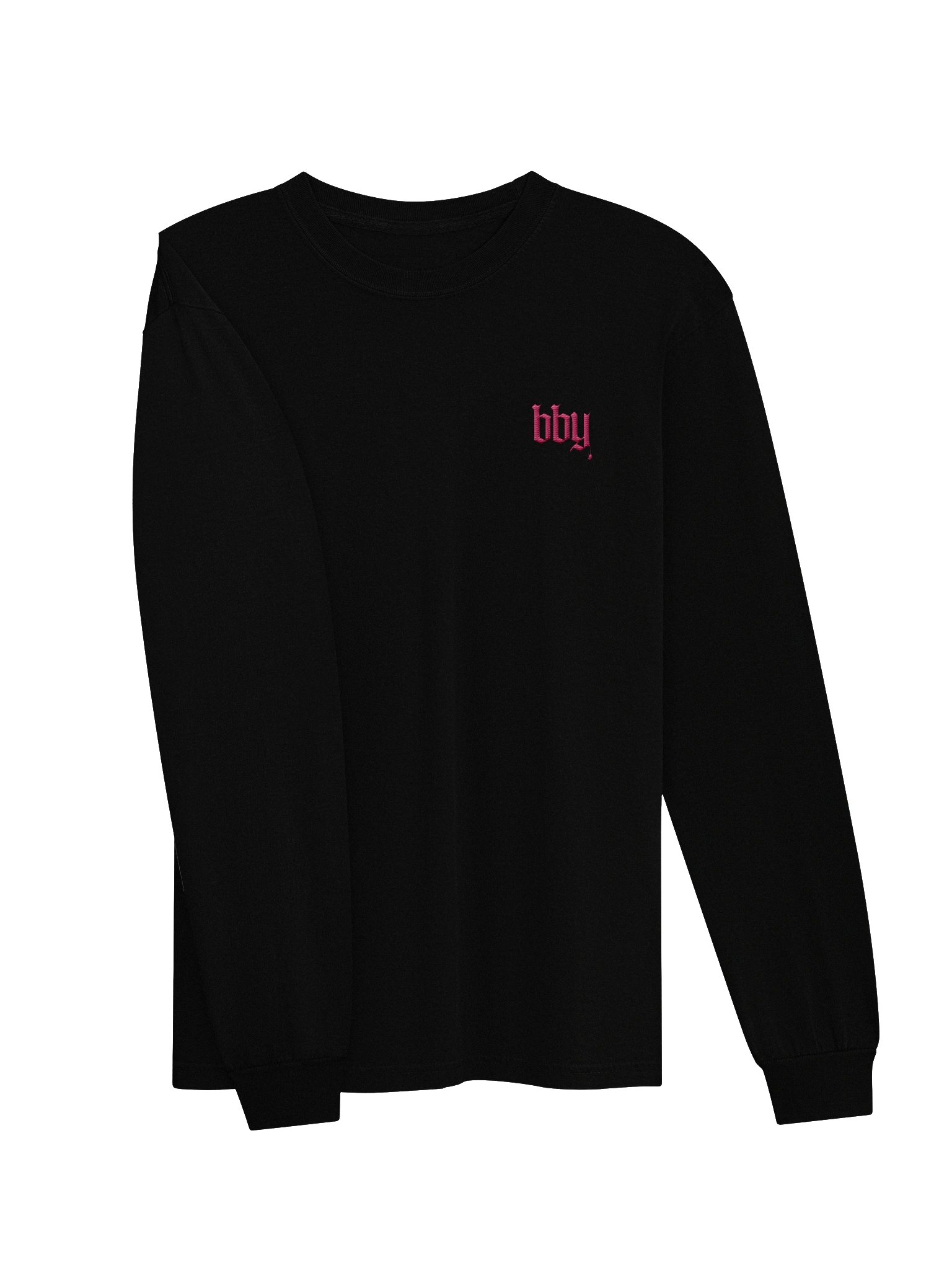 'BBY' Embroidered Long Sleeve T-Shirt product image (11)